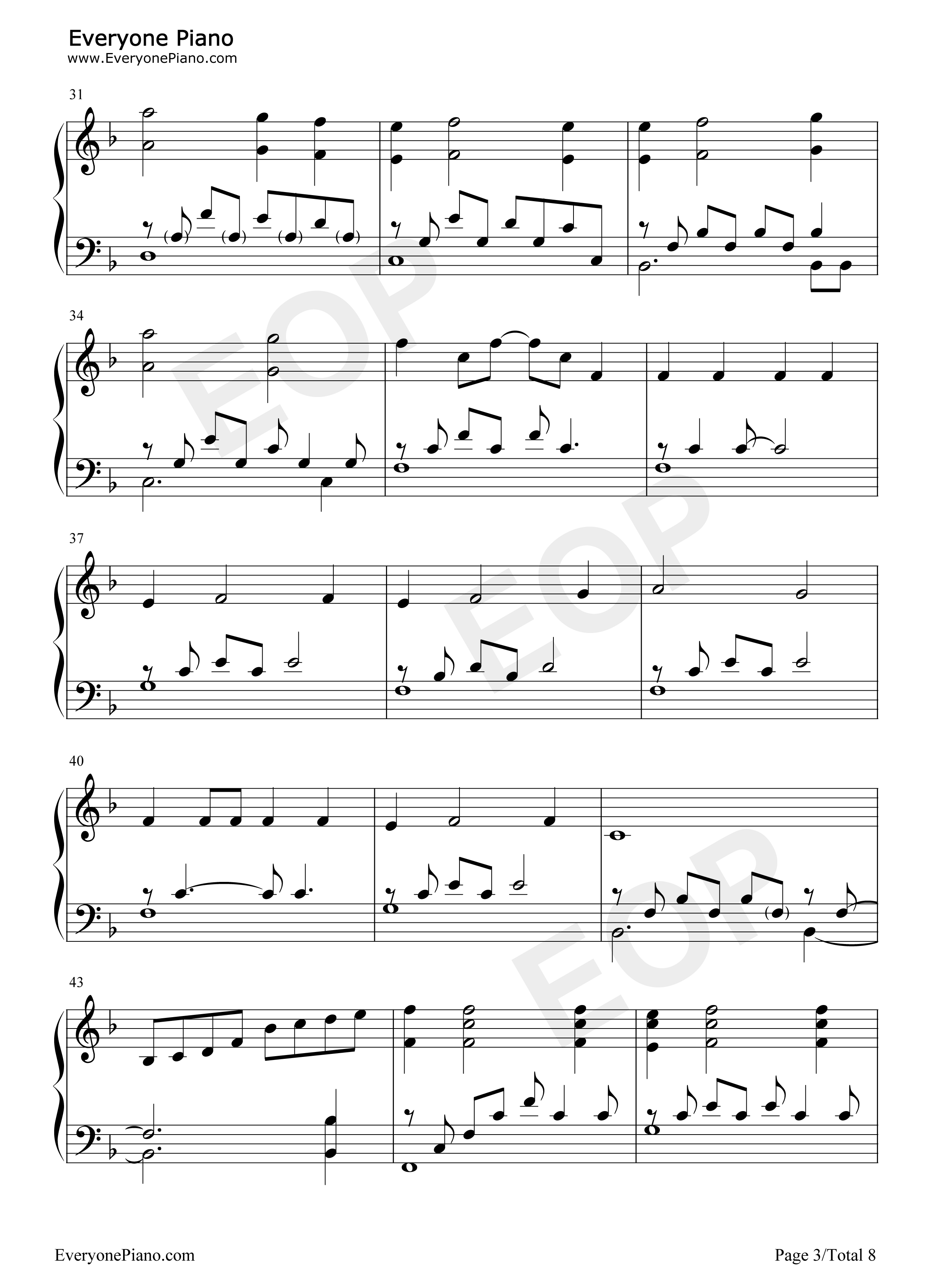 The_Portrait钢琴谱_James_Horner