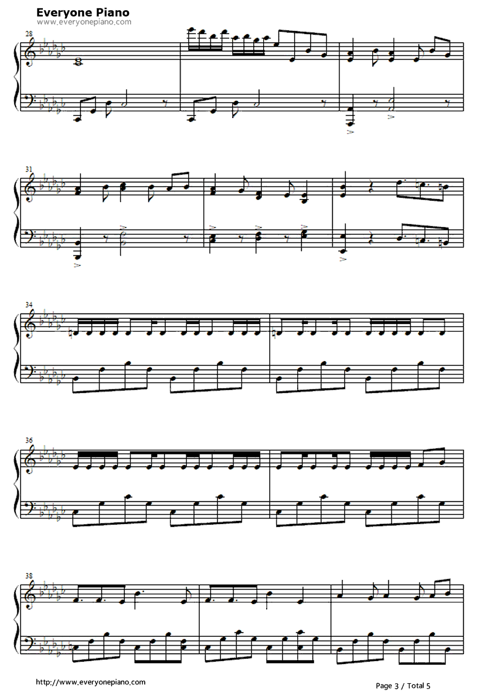 舞风钢琴谱_吉冈亚衣加