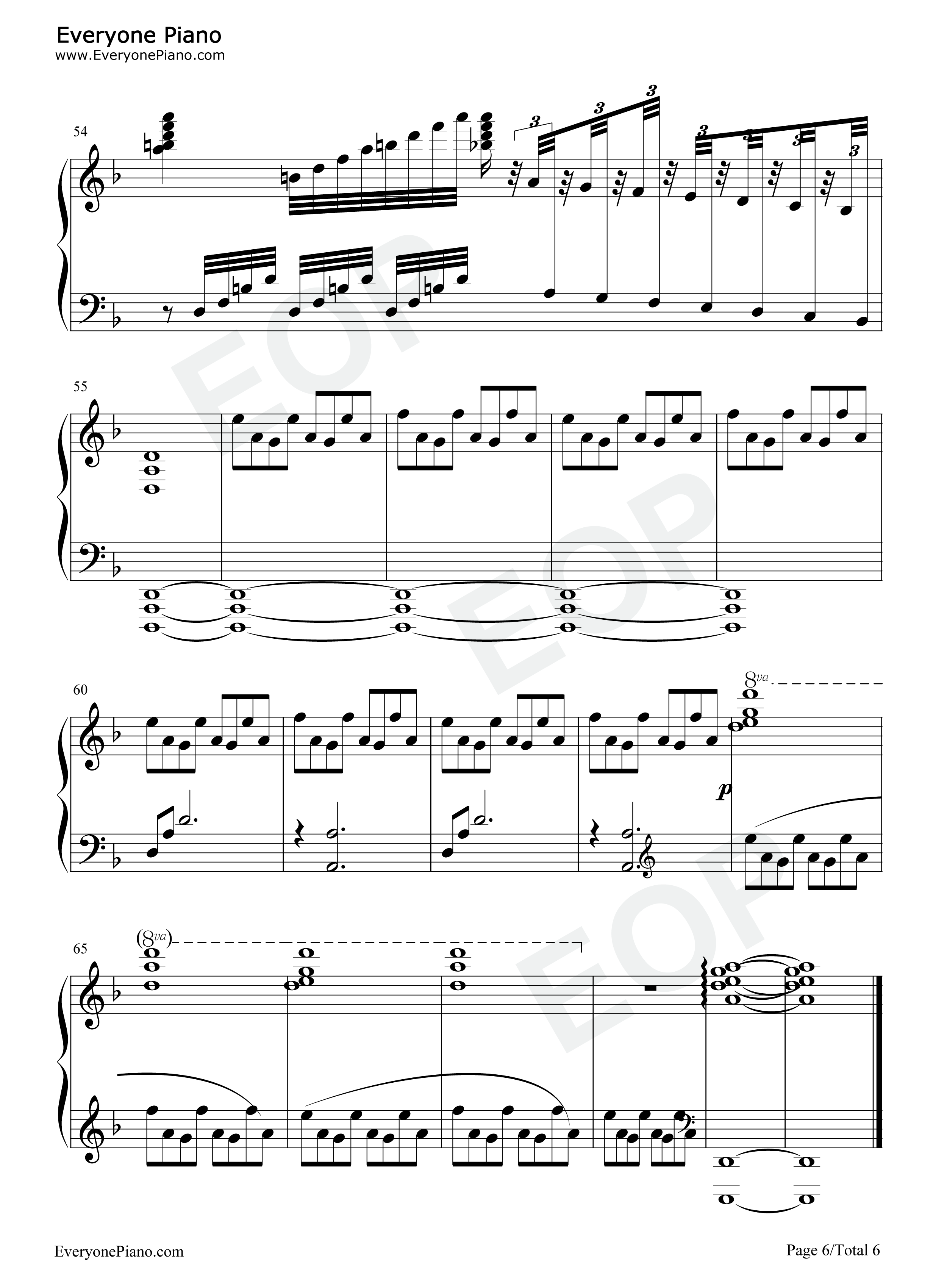 The_Other_Promise钢琴谱_王国之心