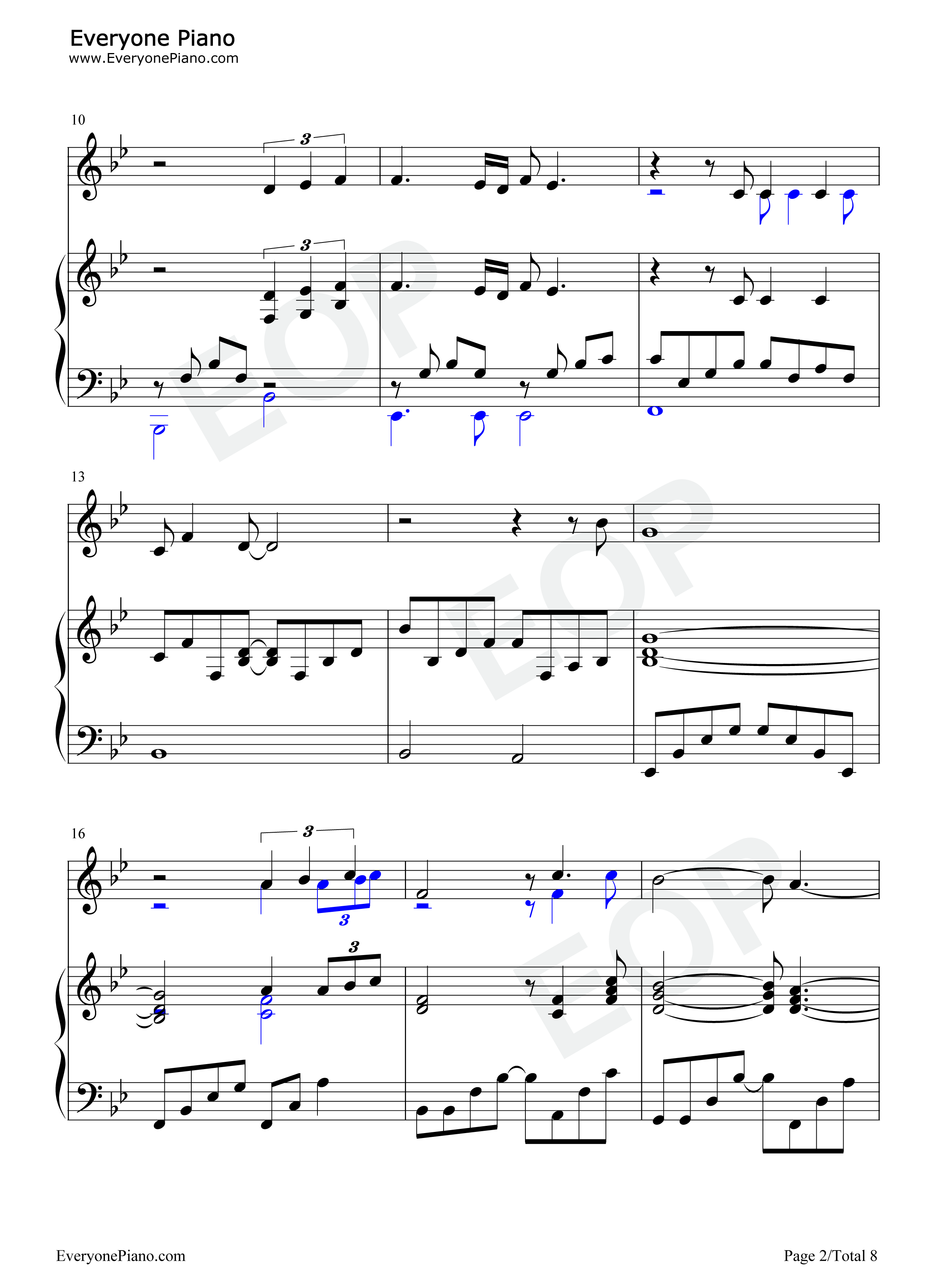 Endless_Love钢琴谱_Lionel_Richie_&_Diana_Ross