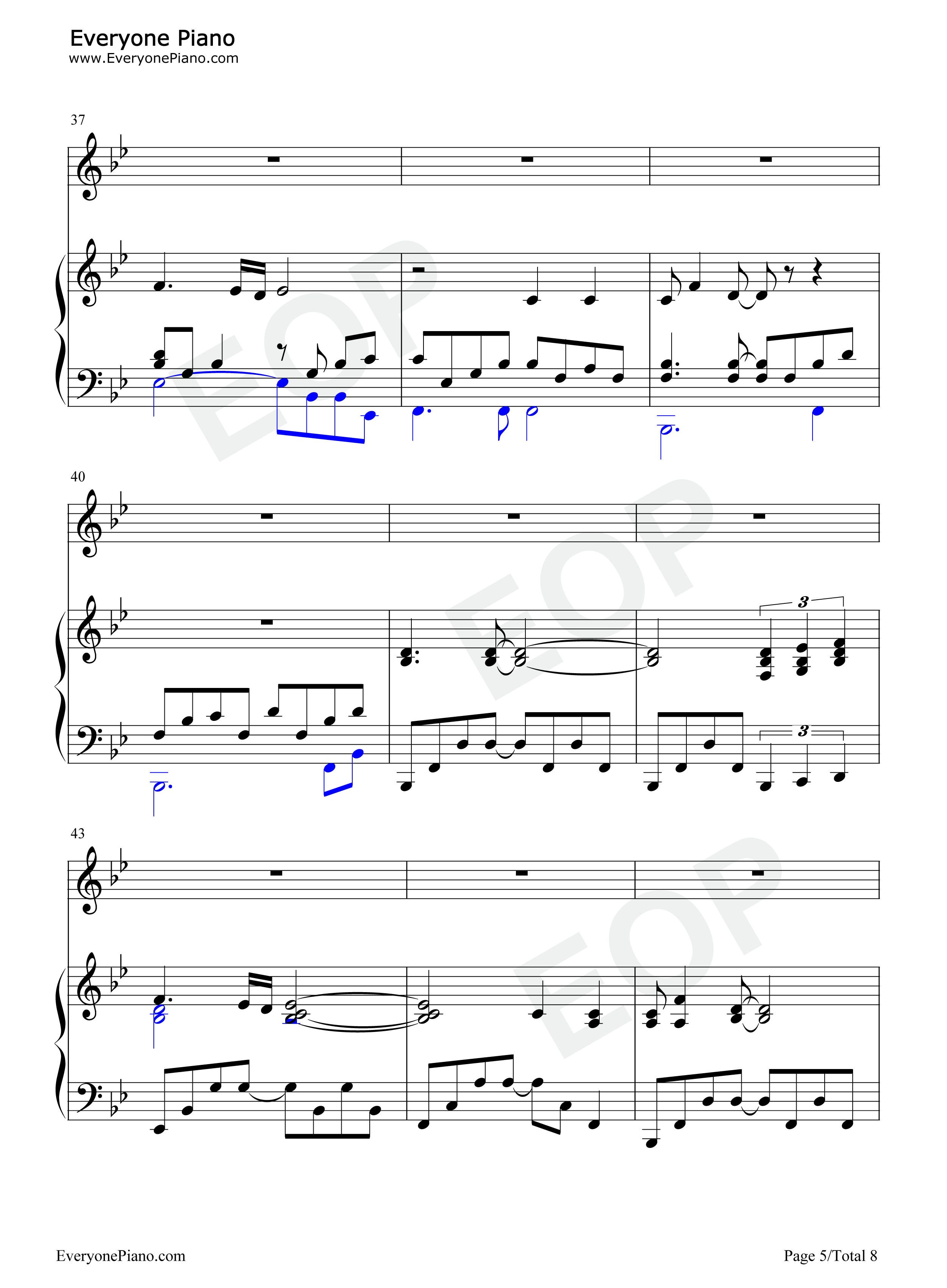 Endless_Love钢琴谱_Lionel_Richie_&_Diana_Ross