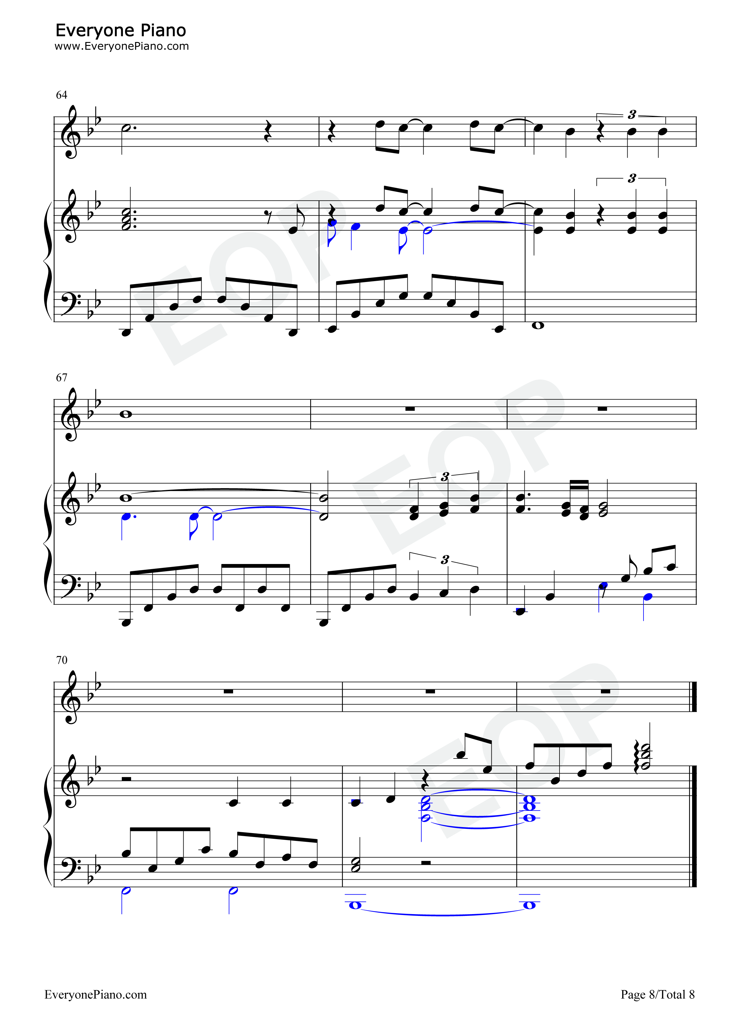 Endless_Love钢琴谱_Lionel_Richie_&_Diana_Ross