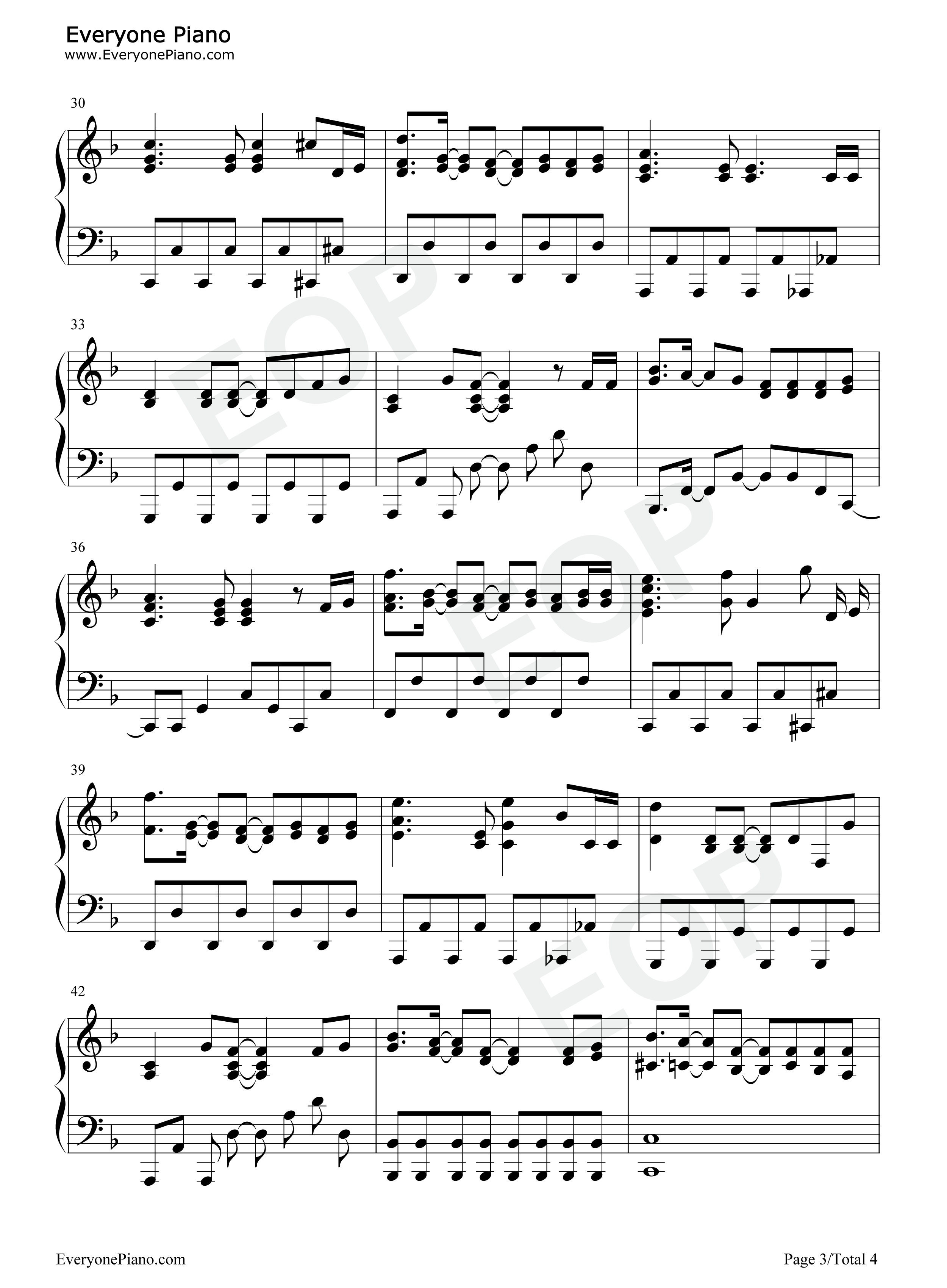 虹のかけら钢琴谱_昆夏美