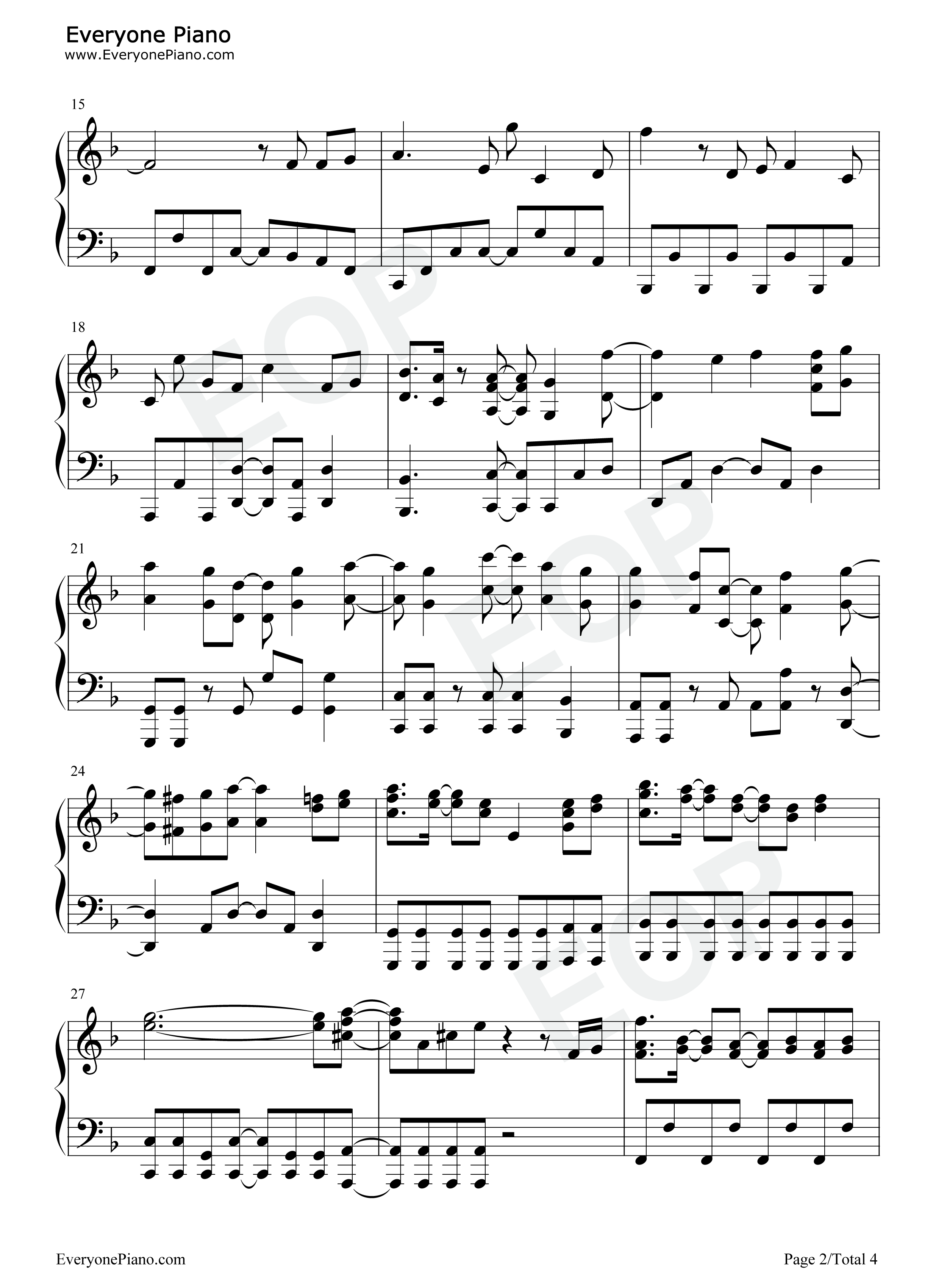 虹のかけら钢琴谱_昆夏美