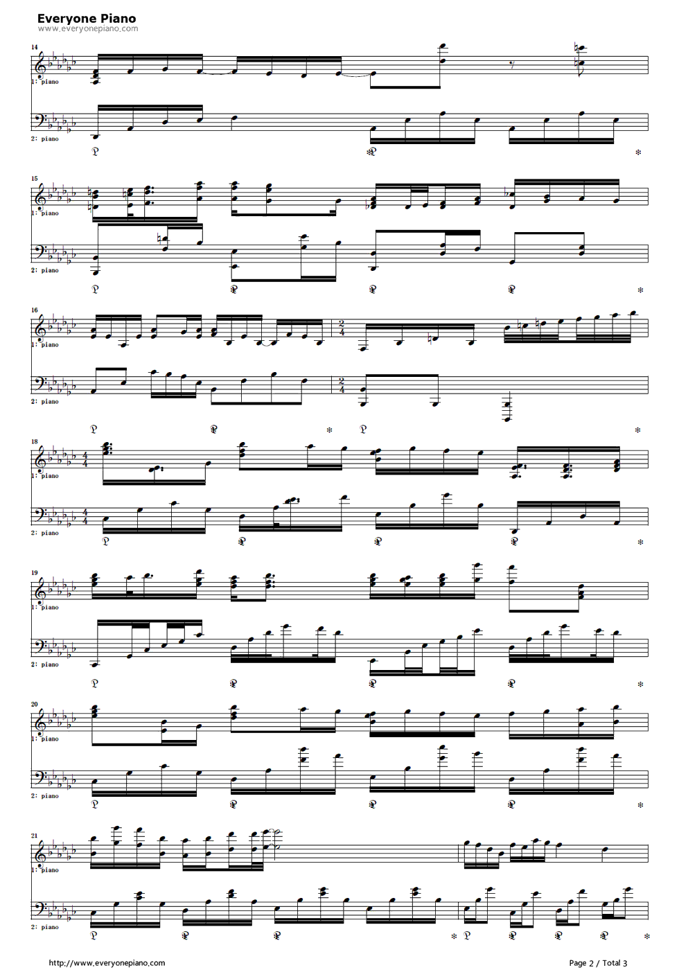 水风船钢琴谱_藤田麻衣子