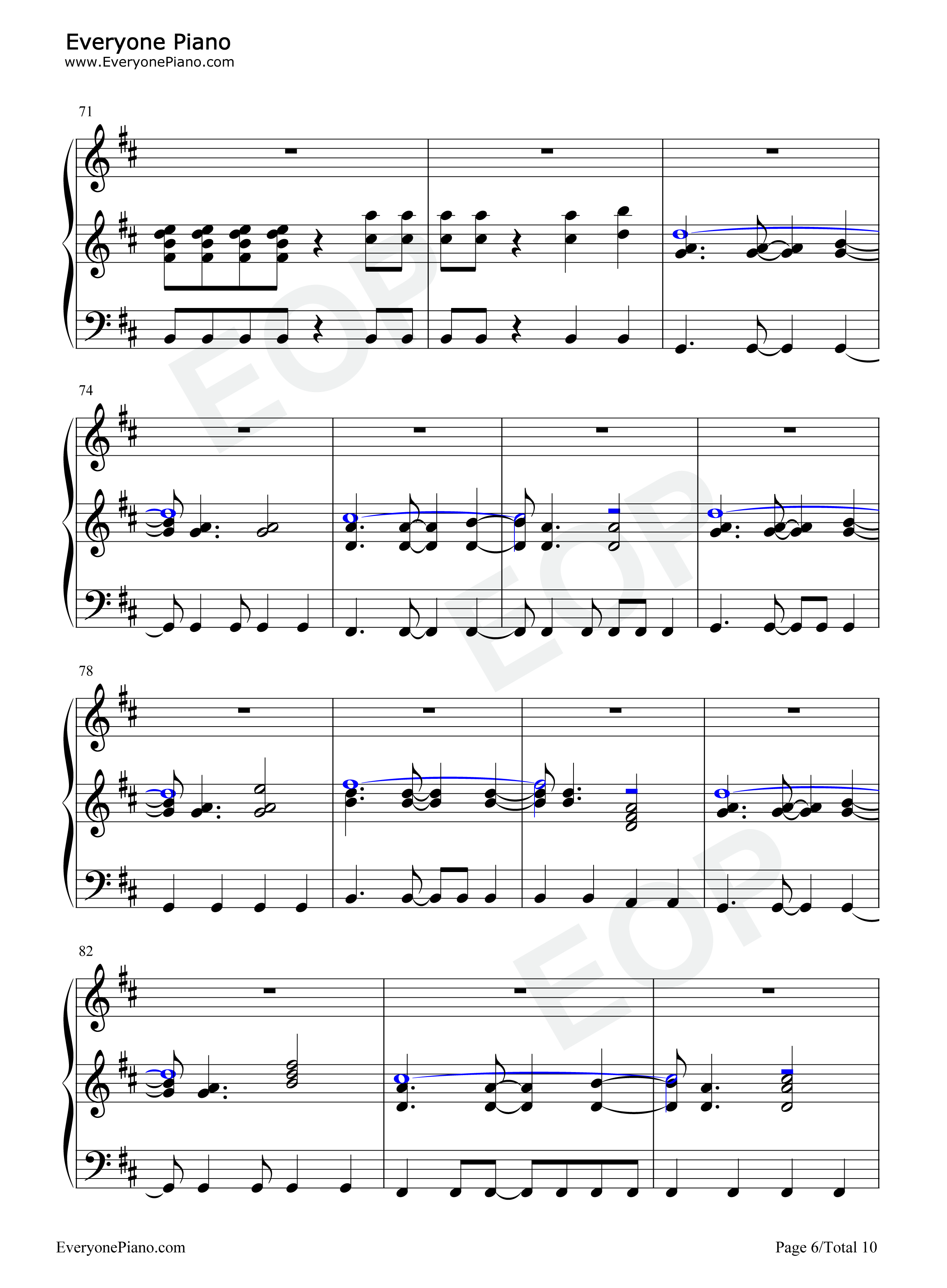 Iris钢琴谱_Goo_Goo_Dolls