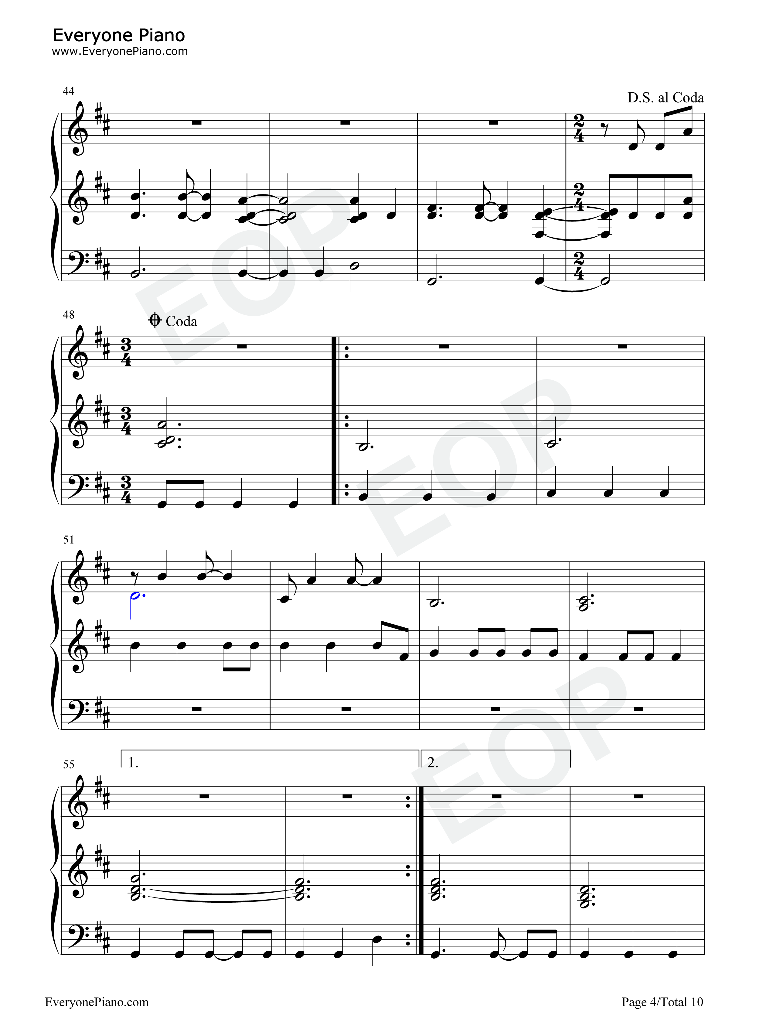 Iris钢琴谱_Goo_Goo_Dolls