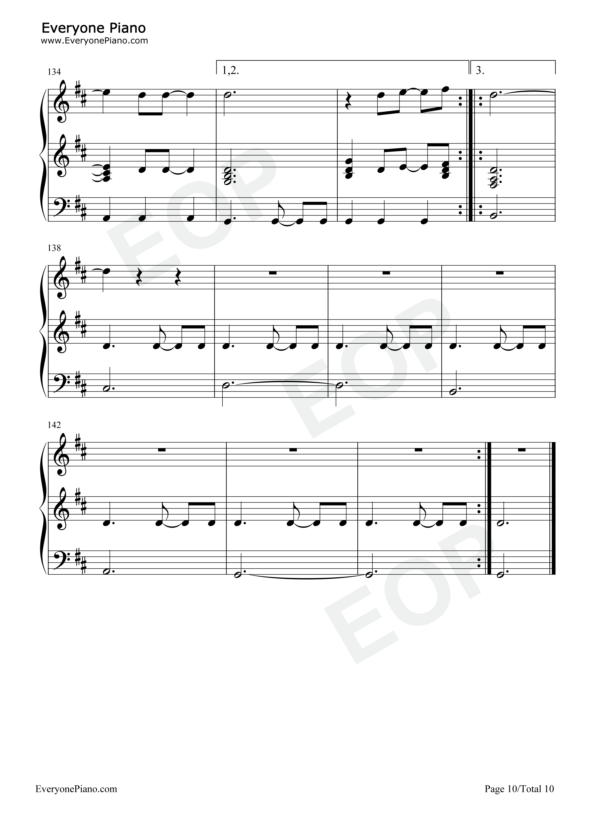 Iris钢琴谱_Goo_Goo_Dolls