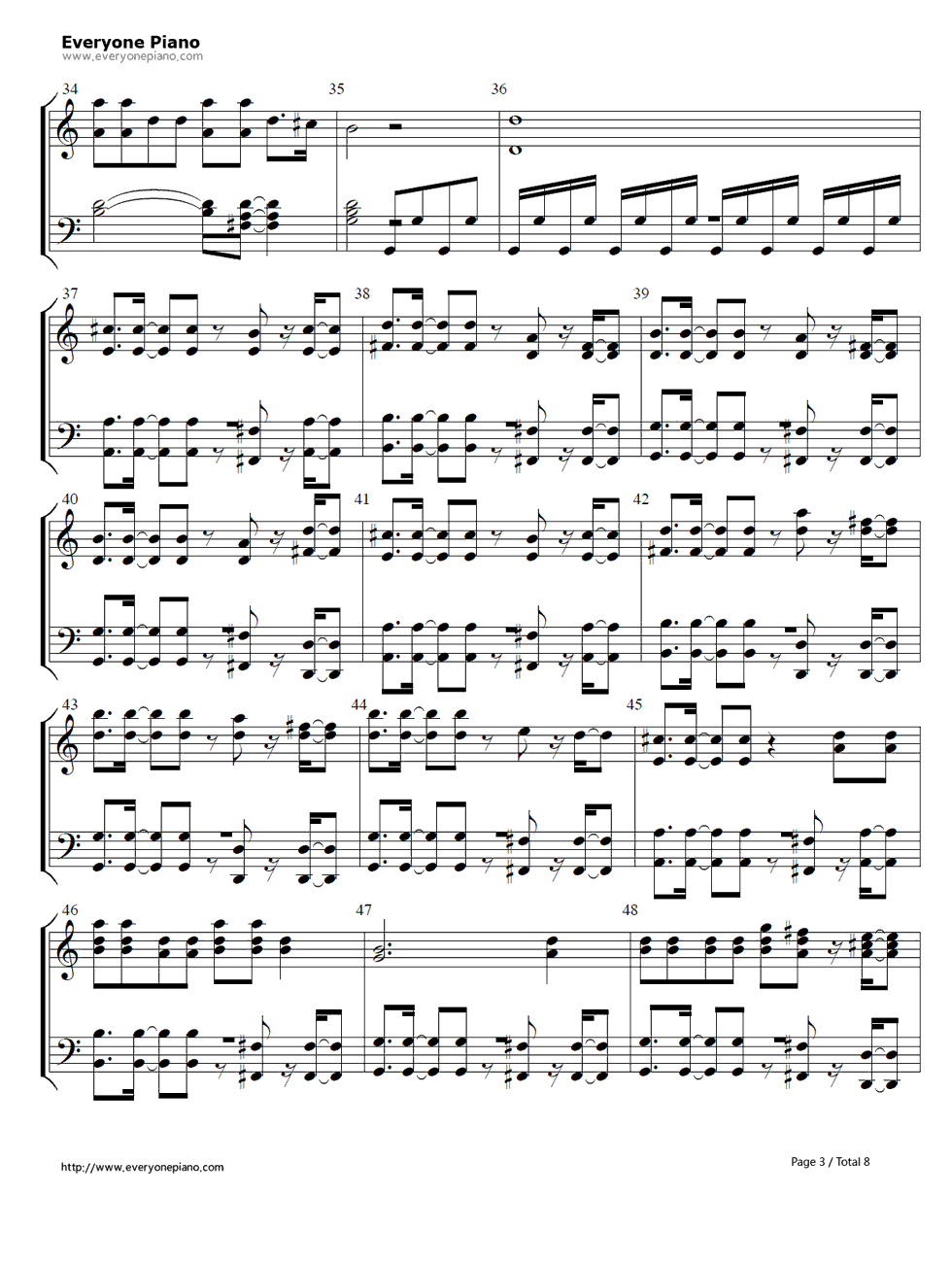 Don't_You_Worry_Child钢琴谱_Swedish_House_Mafia