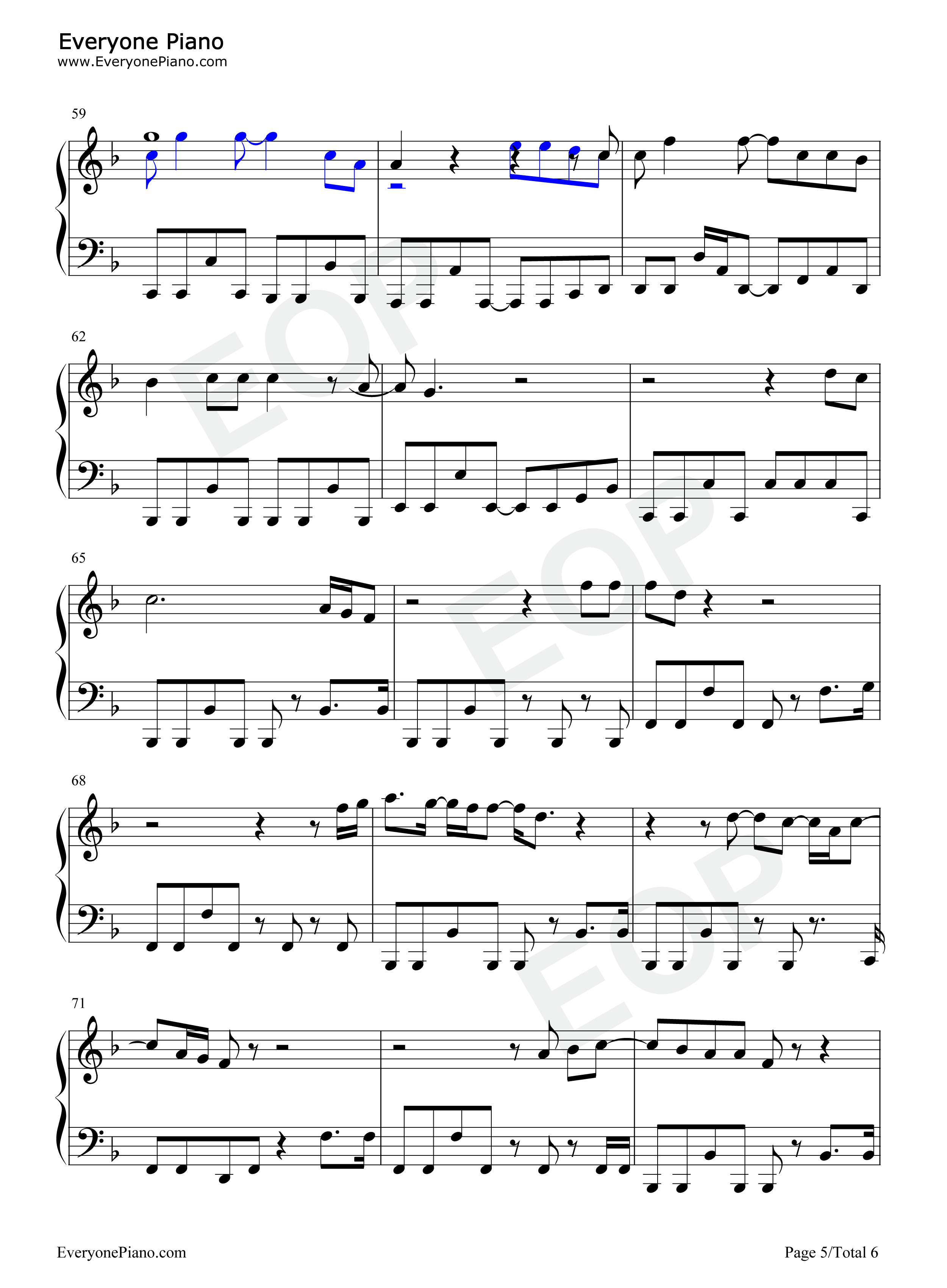 You'll_Be_in_My_Heart钢琴谱_Phil_Collins