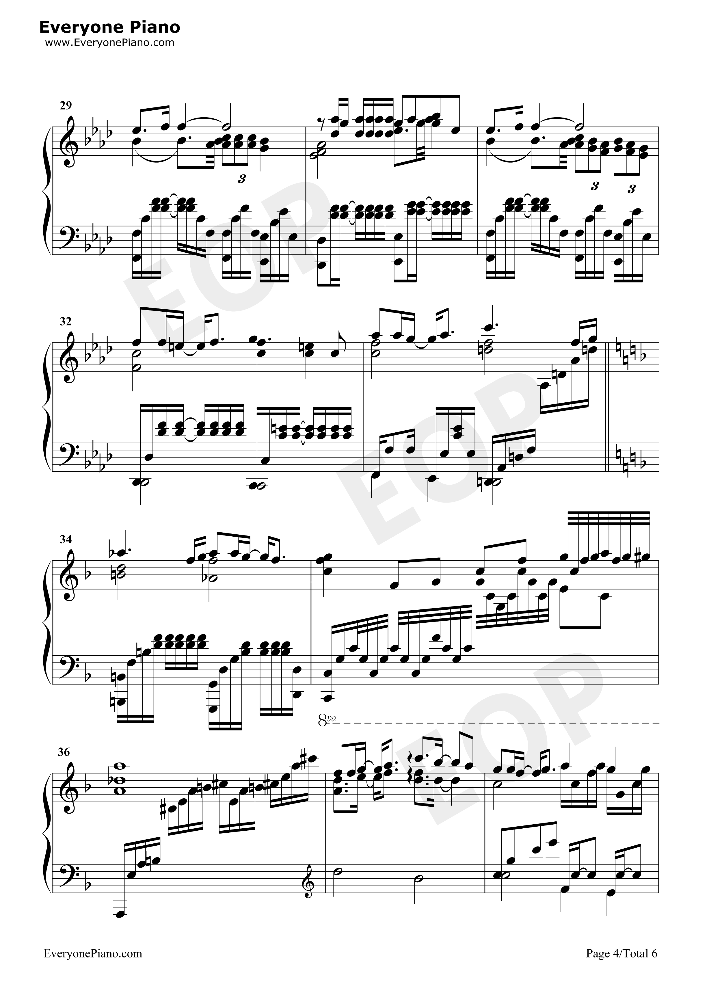 Every_Heart钢琴谱_BoA　_宝儿