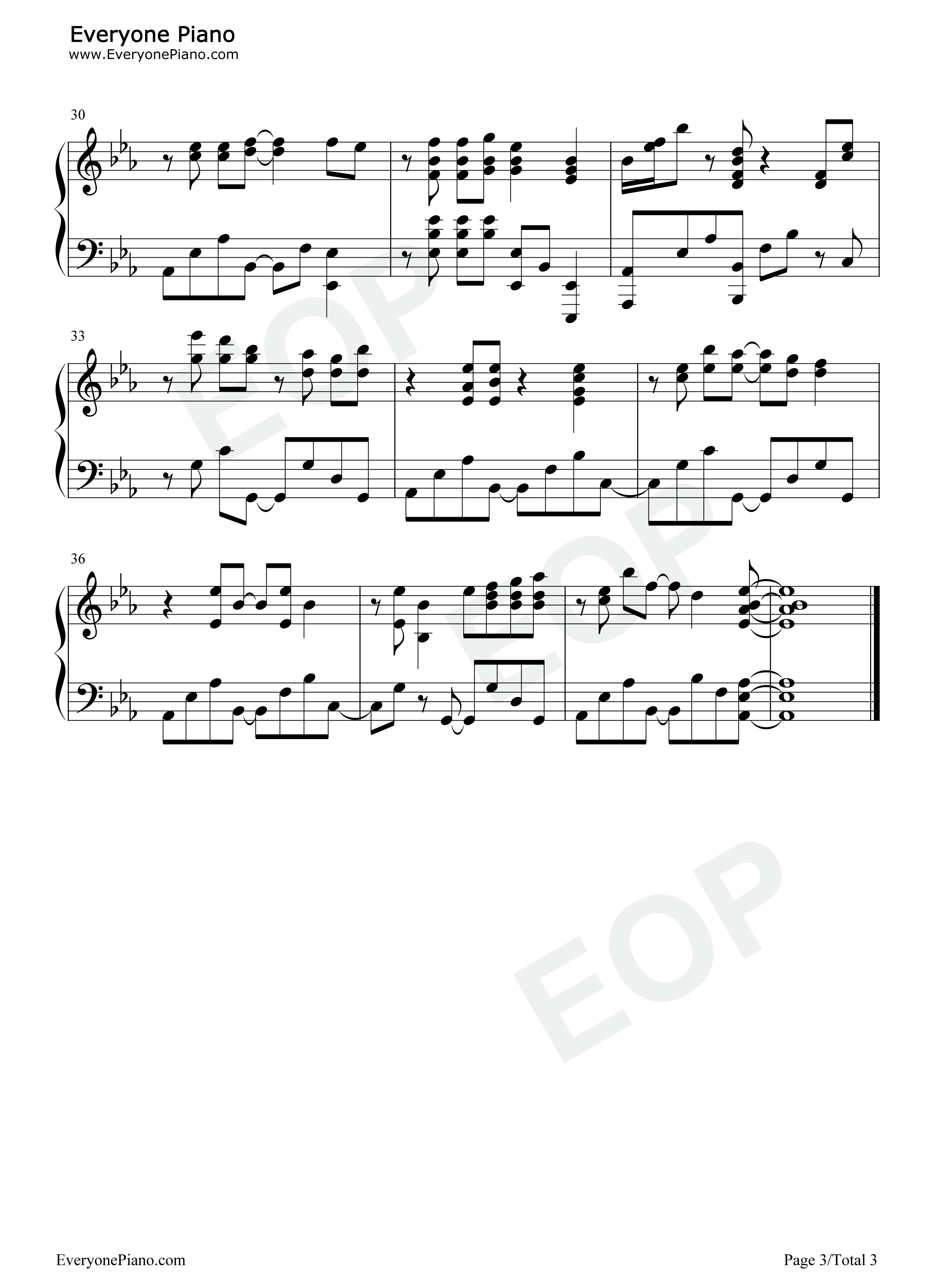 ebb_and_flow钢琴谱_Ray