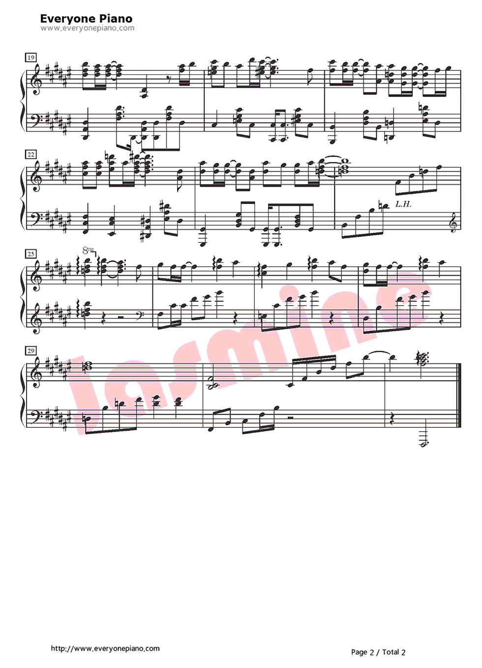 アメフラシの歌〜Beautiful_Rain〜钢琴谱_前田玲奈