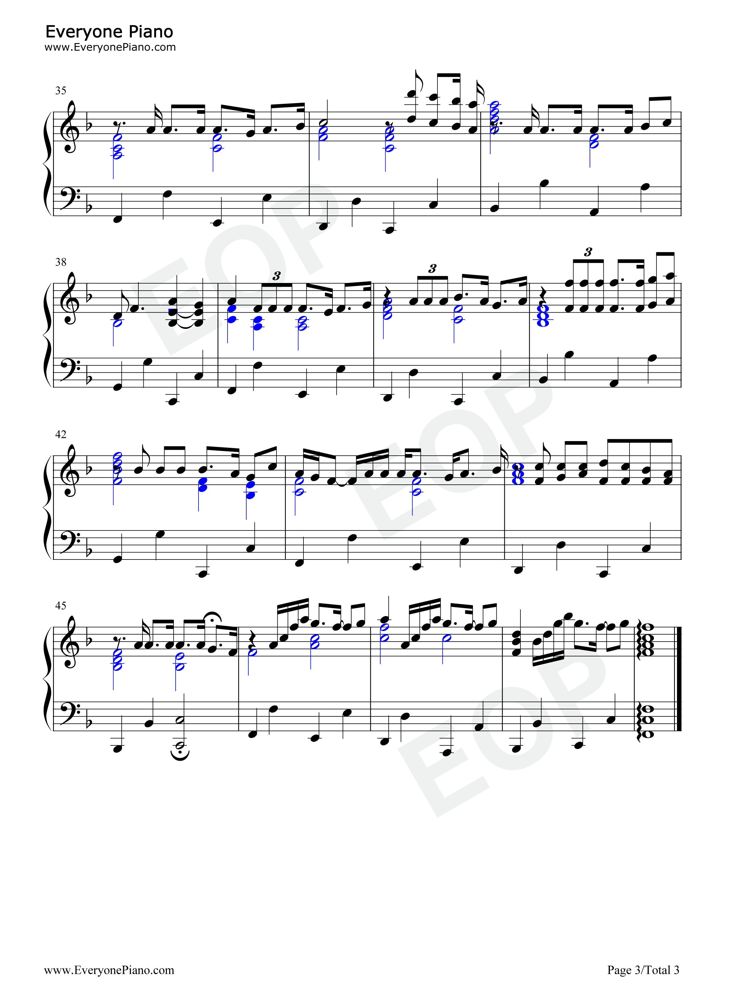 I_Dreamed_a_Dream钢琴谱_伊莲佩姬