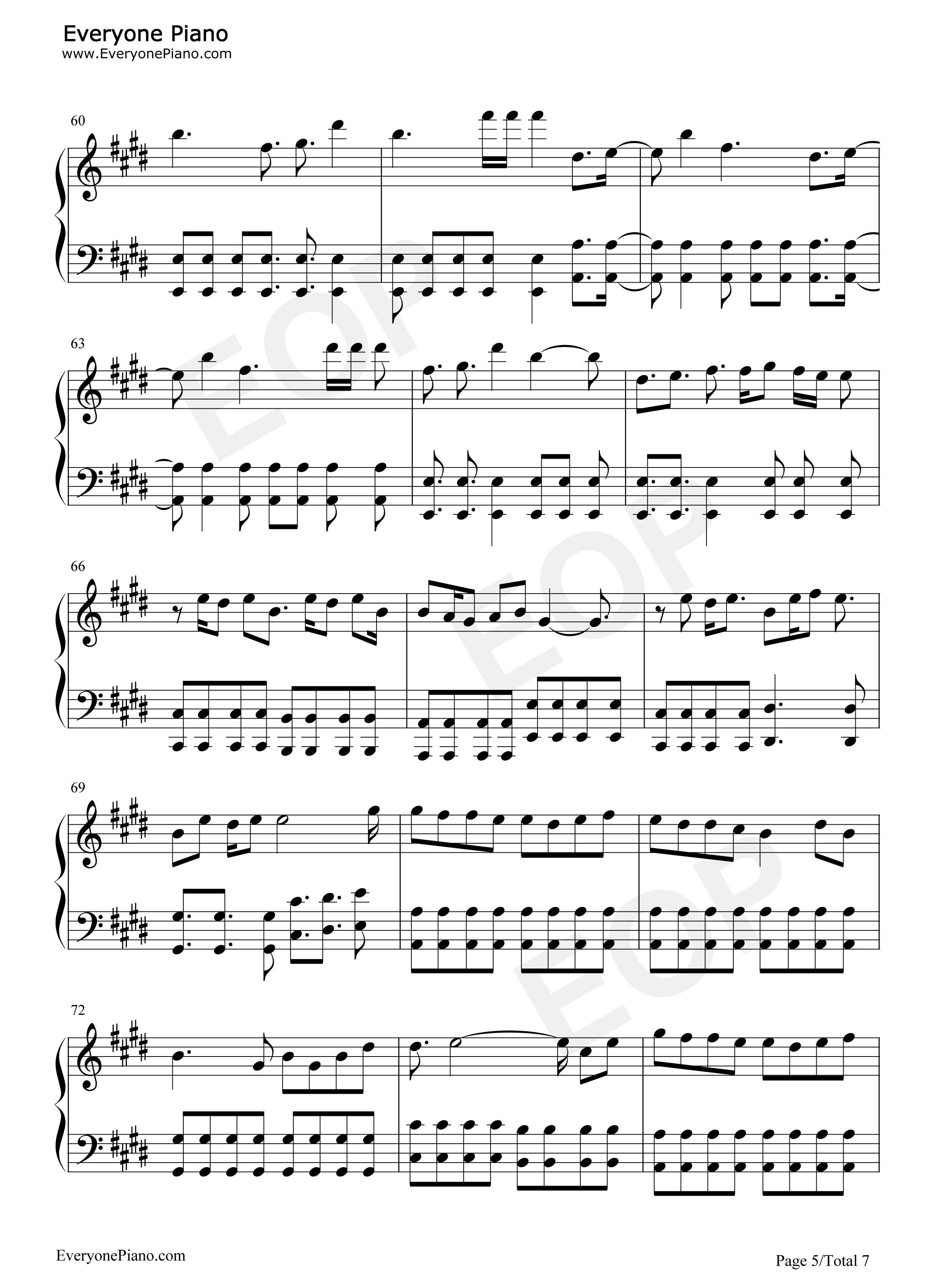 Drawing_days钢琴谱_SPLAY