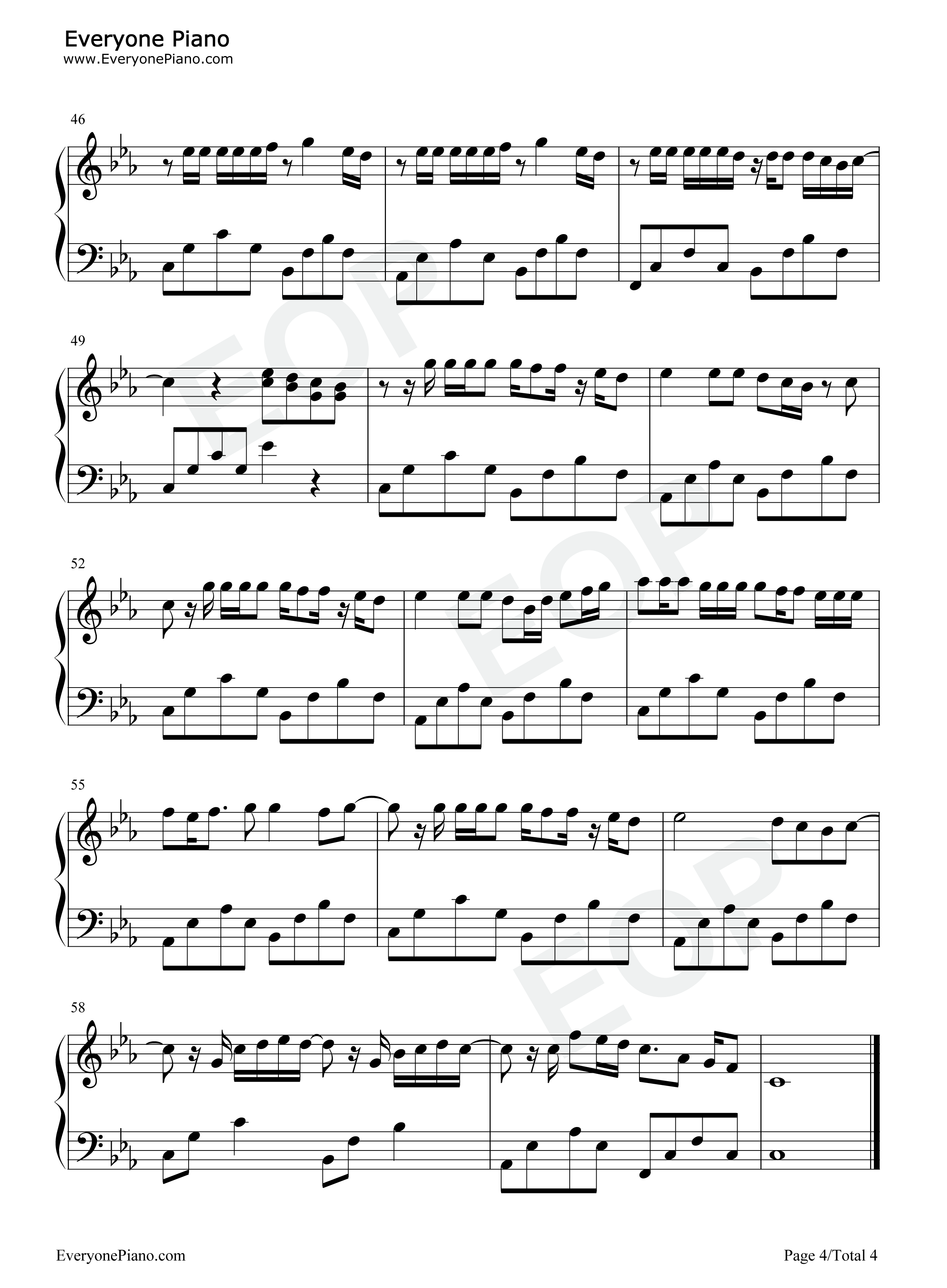 Tell_Me_Goodbye钢琴谱_BIGBAN