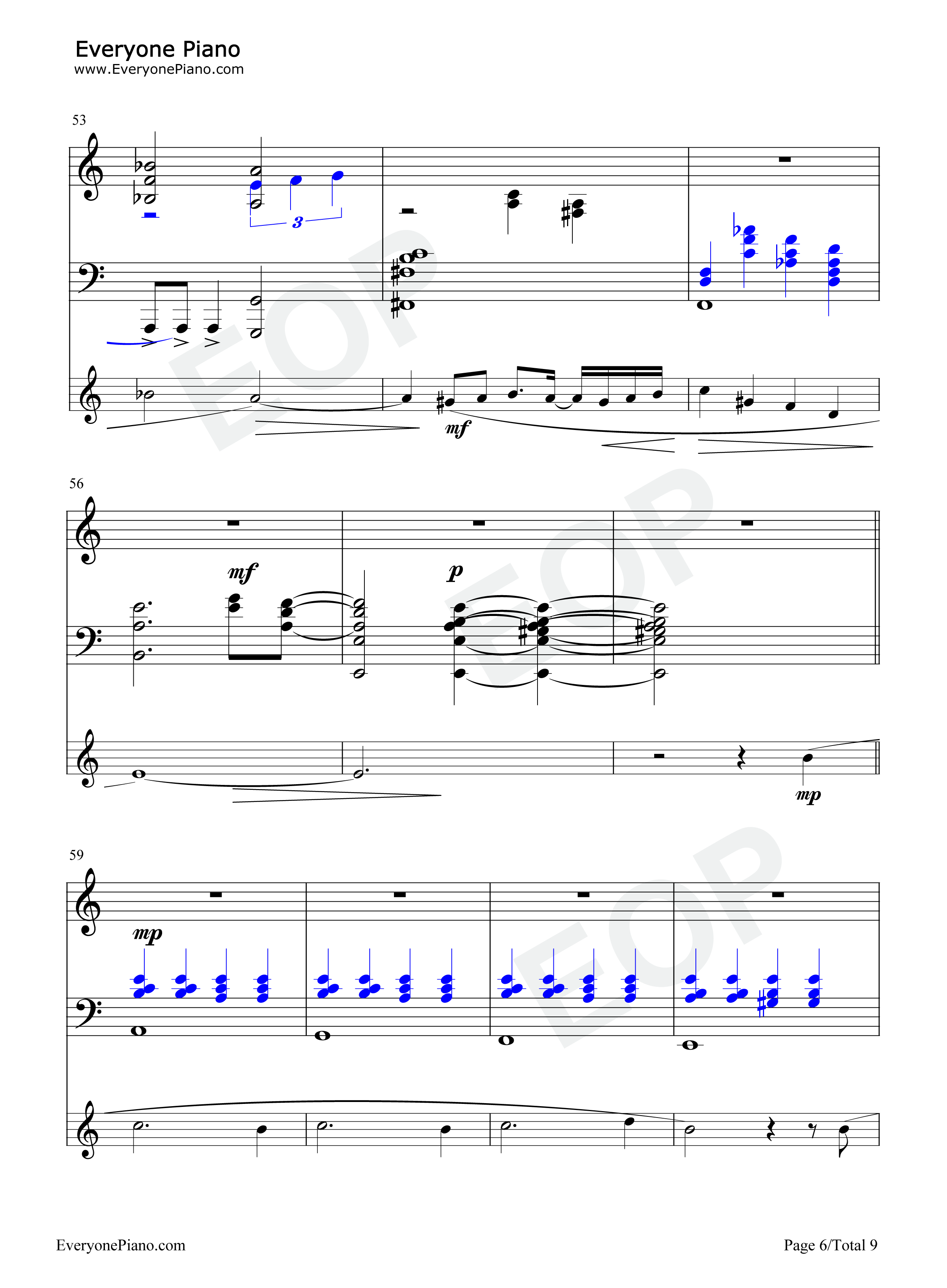 Never_Meant_to_Belong钢琴谱_鹭巣_诗郎