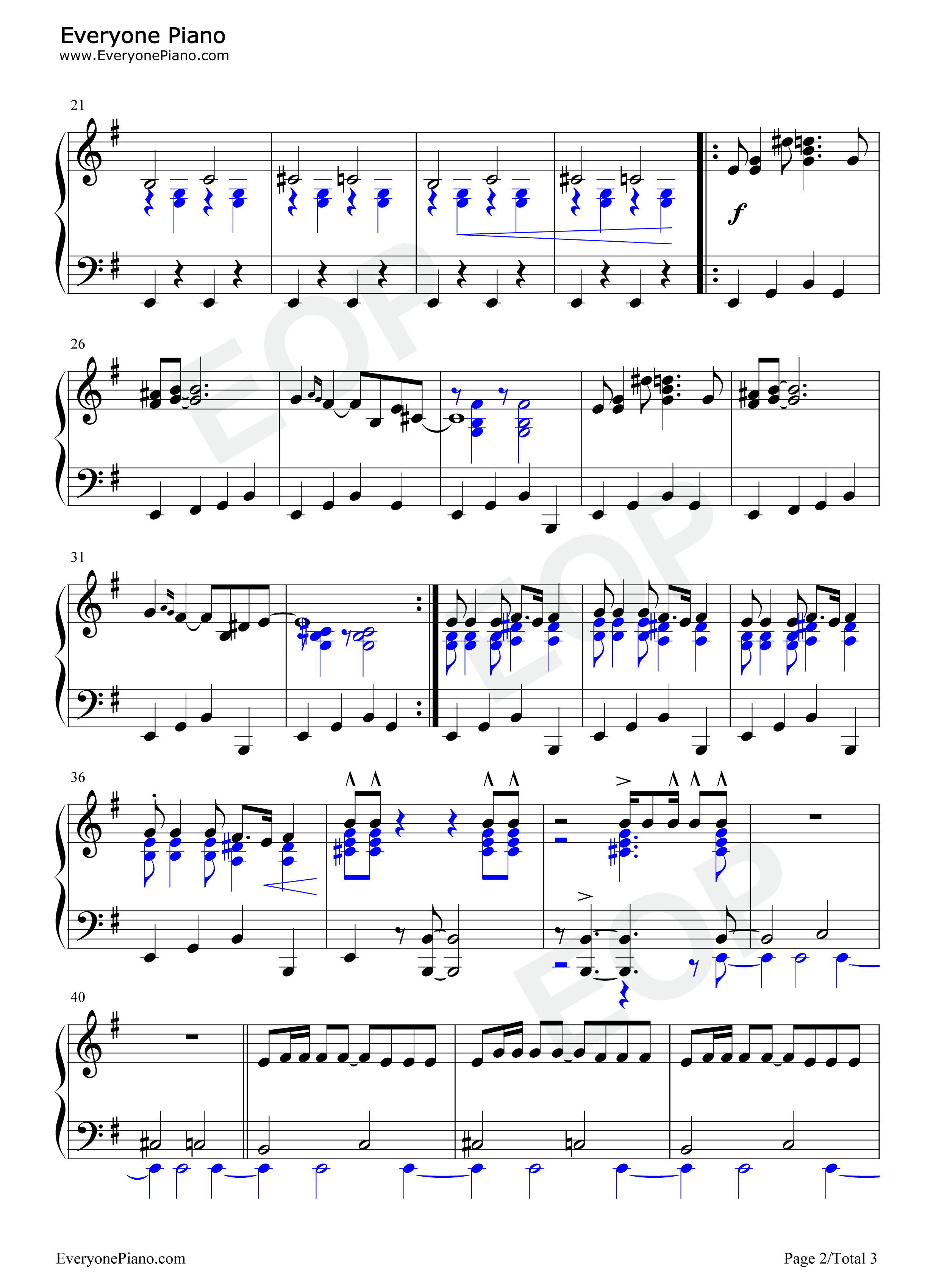 James_Bond_Theme钢琴谱_Monty_Norman