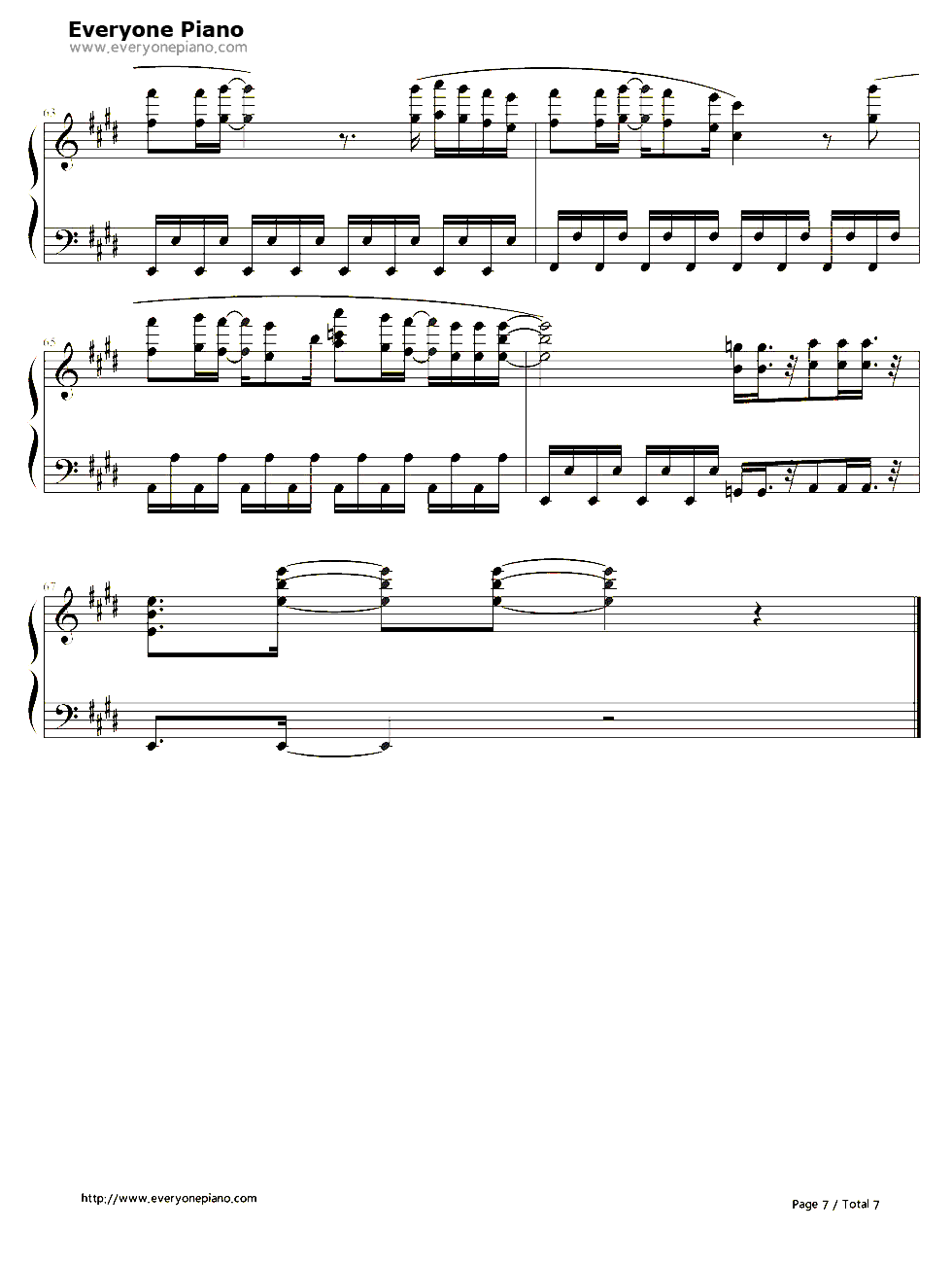 话说钢琴谱_李弘基（FT_Island）