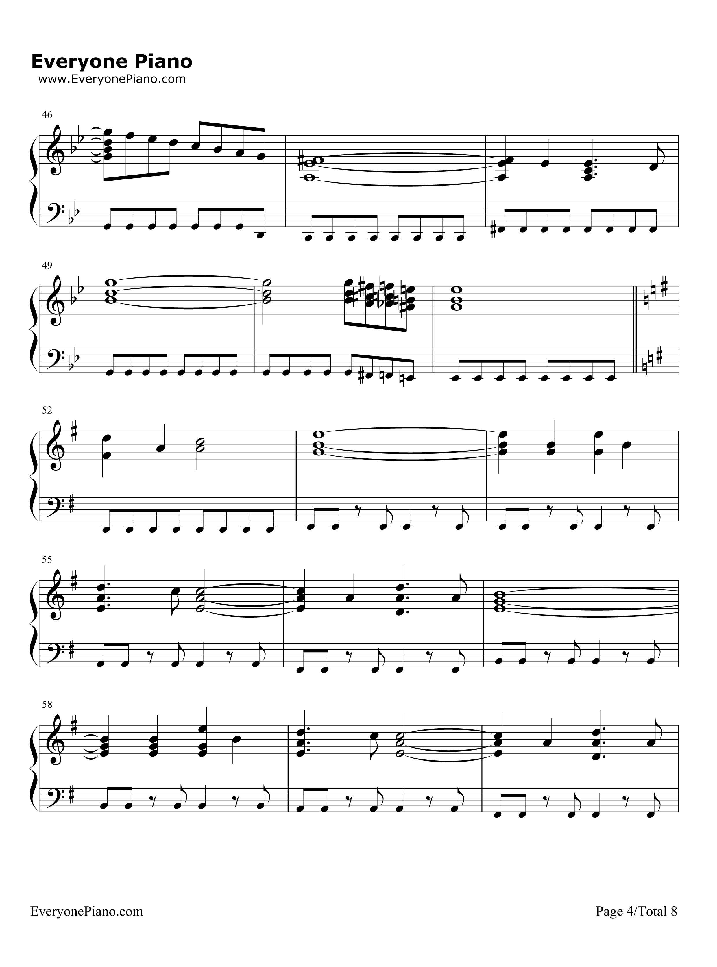 The_Phantom_of_the_Opera钢琴谱_Emmy_Rossum_&_Gerard_Butler