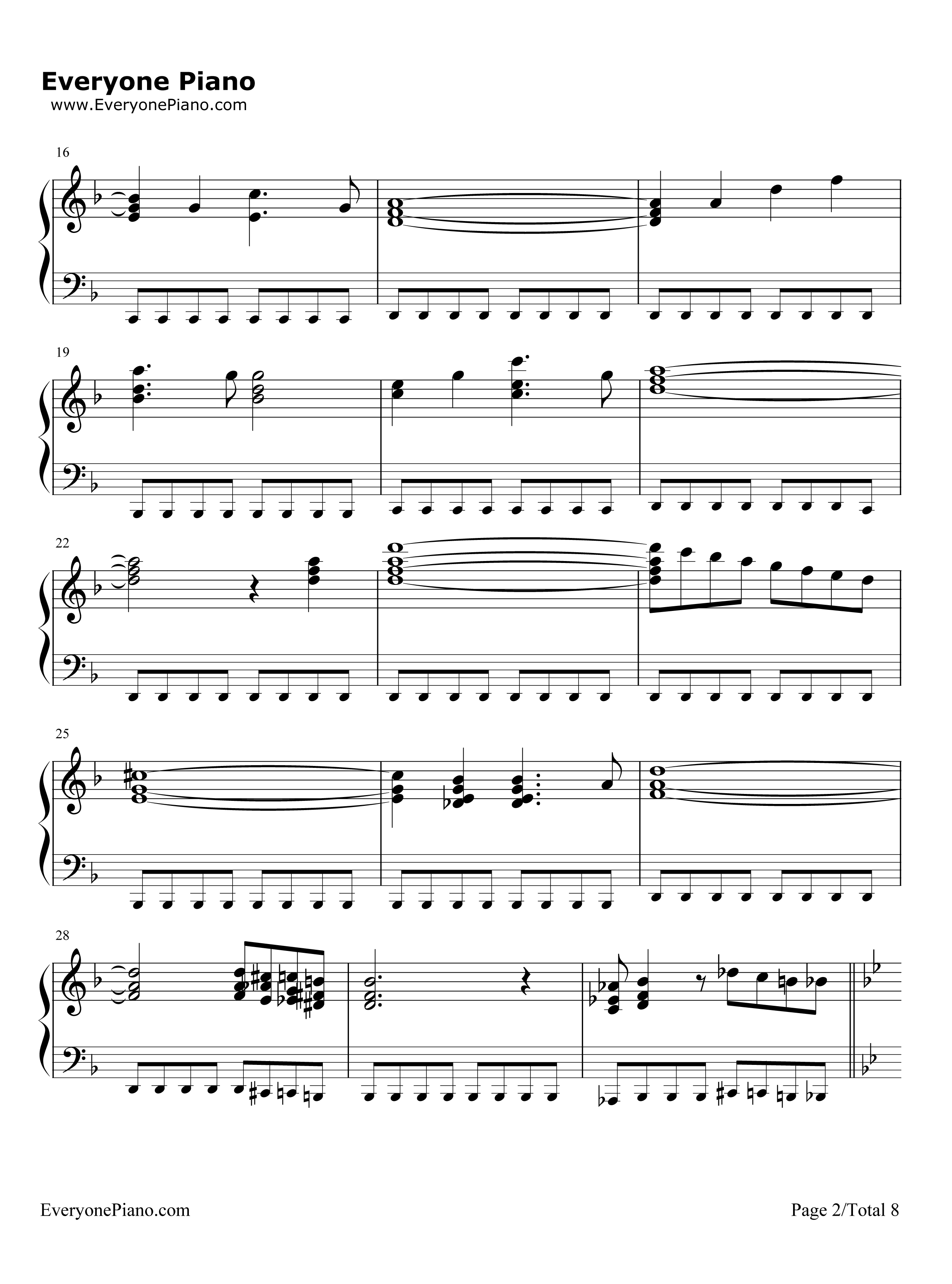 The_Phantom_of_the_Opera钢琴谱_Emmy_Rossum_&_Gerard_Butler