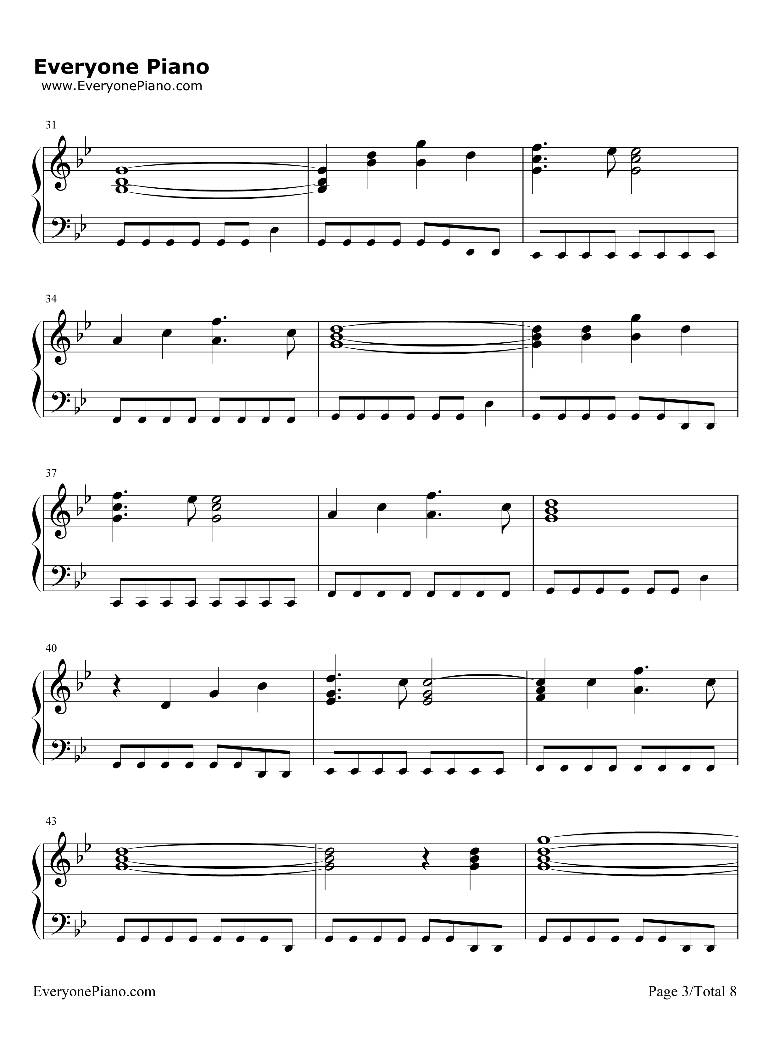 The_Phantom_of_the_Opera钢琴谱_Emmy_Rossum_&_Gerard_Butler