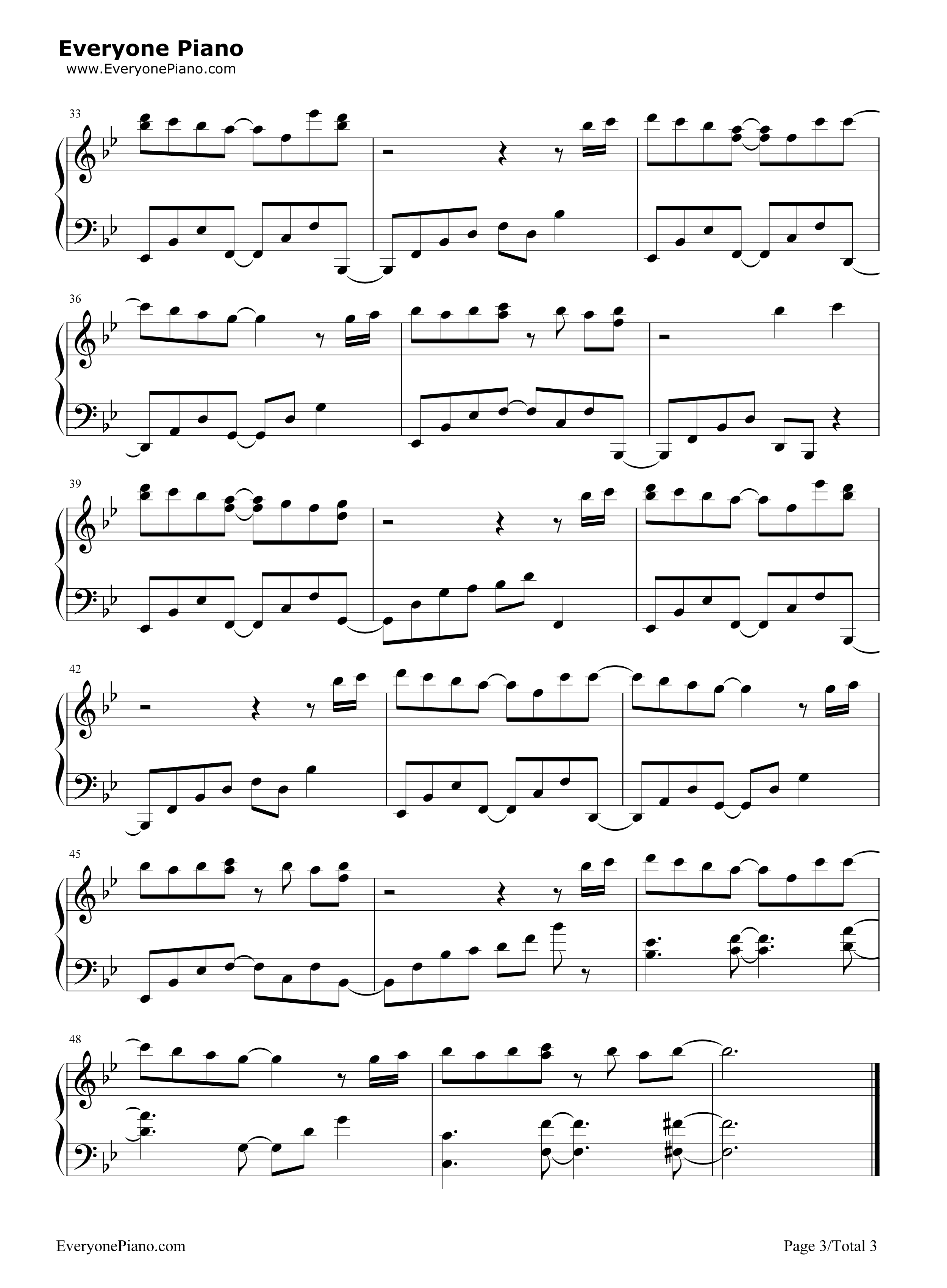 MEMORIA钢琴谱_蓝井エイル_蓝井艾露