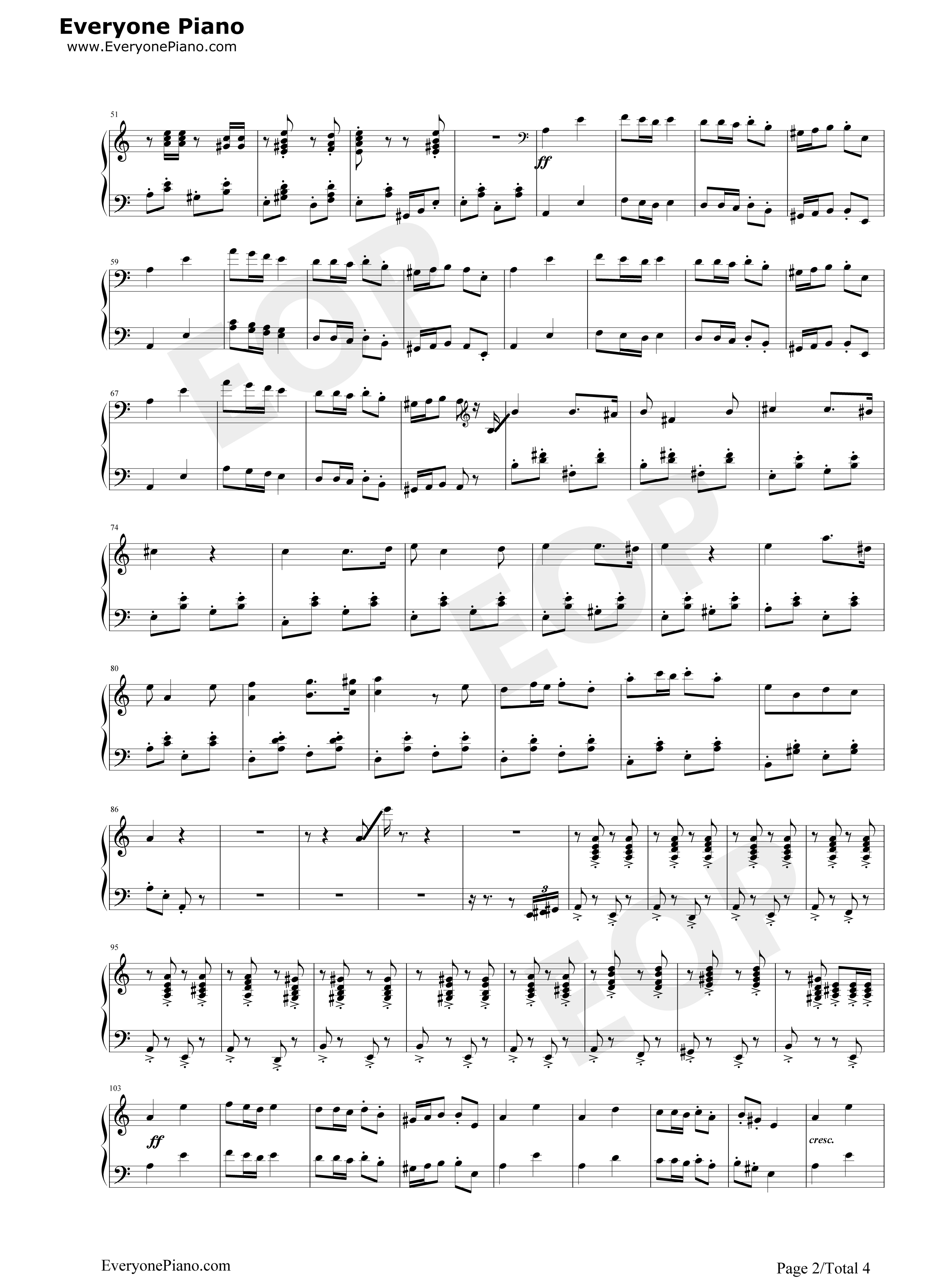 苏维埃进行曲钢琴谱_James_Hannigan