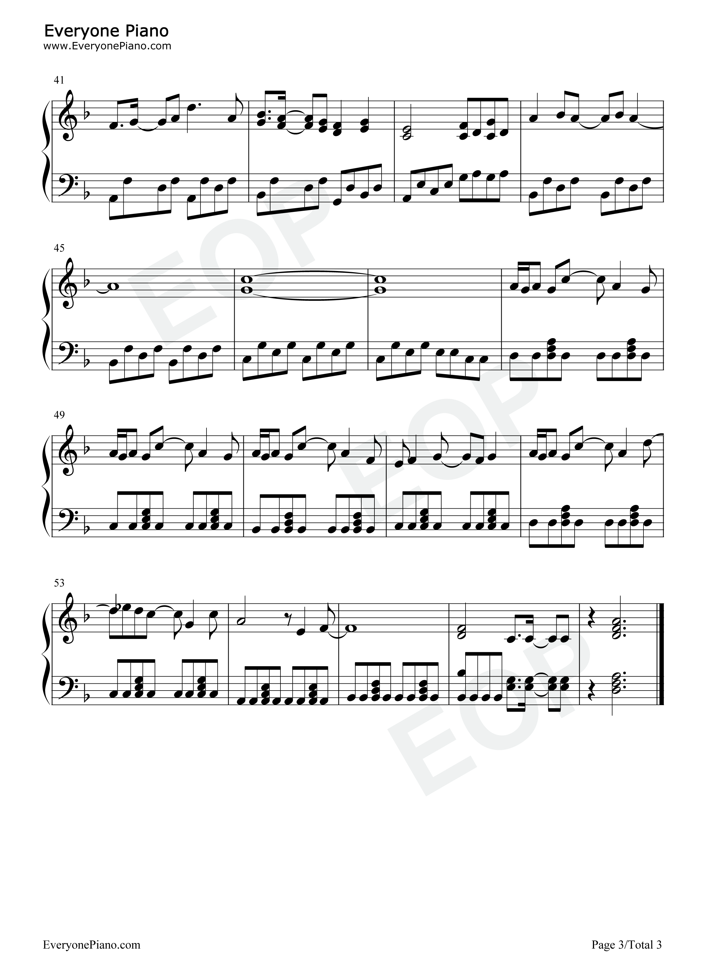 Life_Goes_On钢琴谱_有坂美香