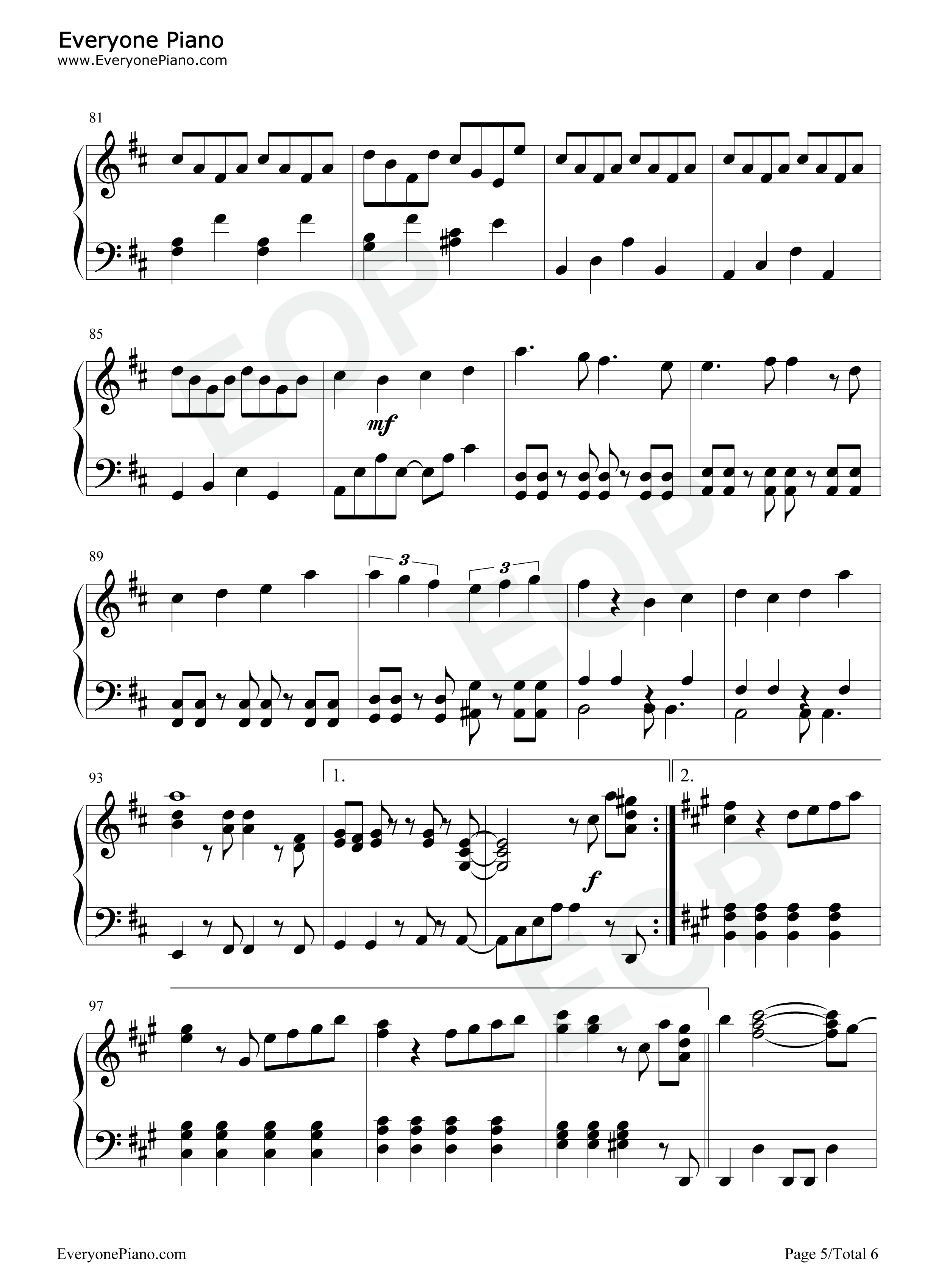 サヨナラの空钢琴谱_Qwai_クワイ