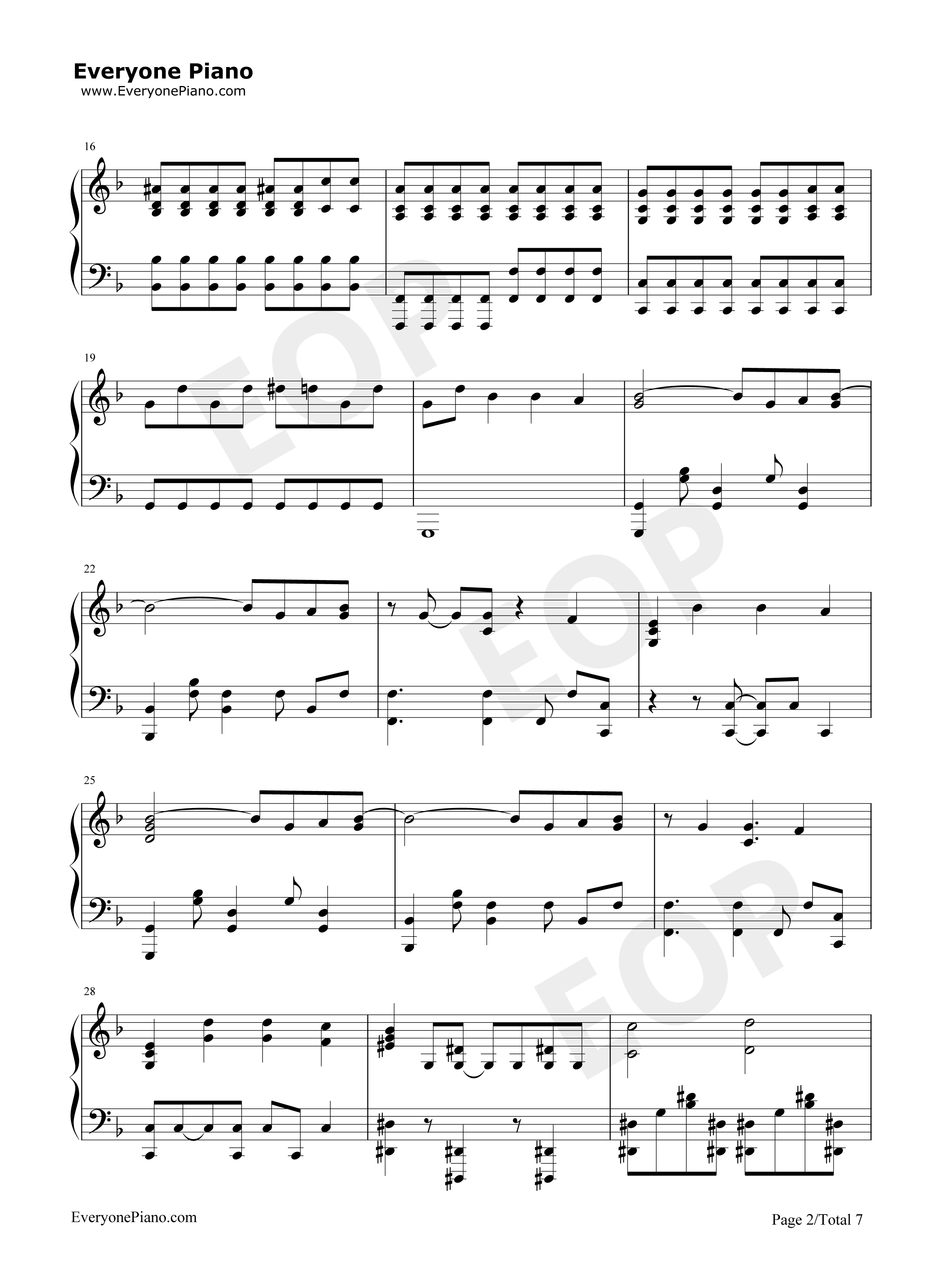 What_I've_Done钢琴谱_Linkin_Park