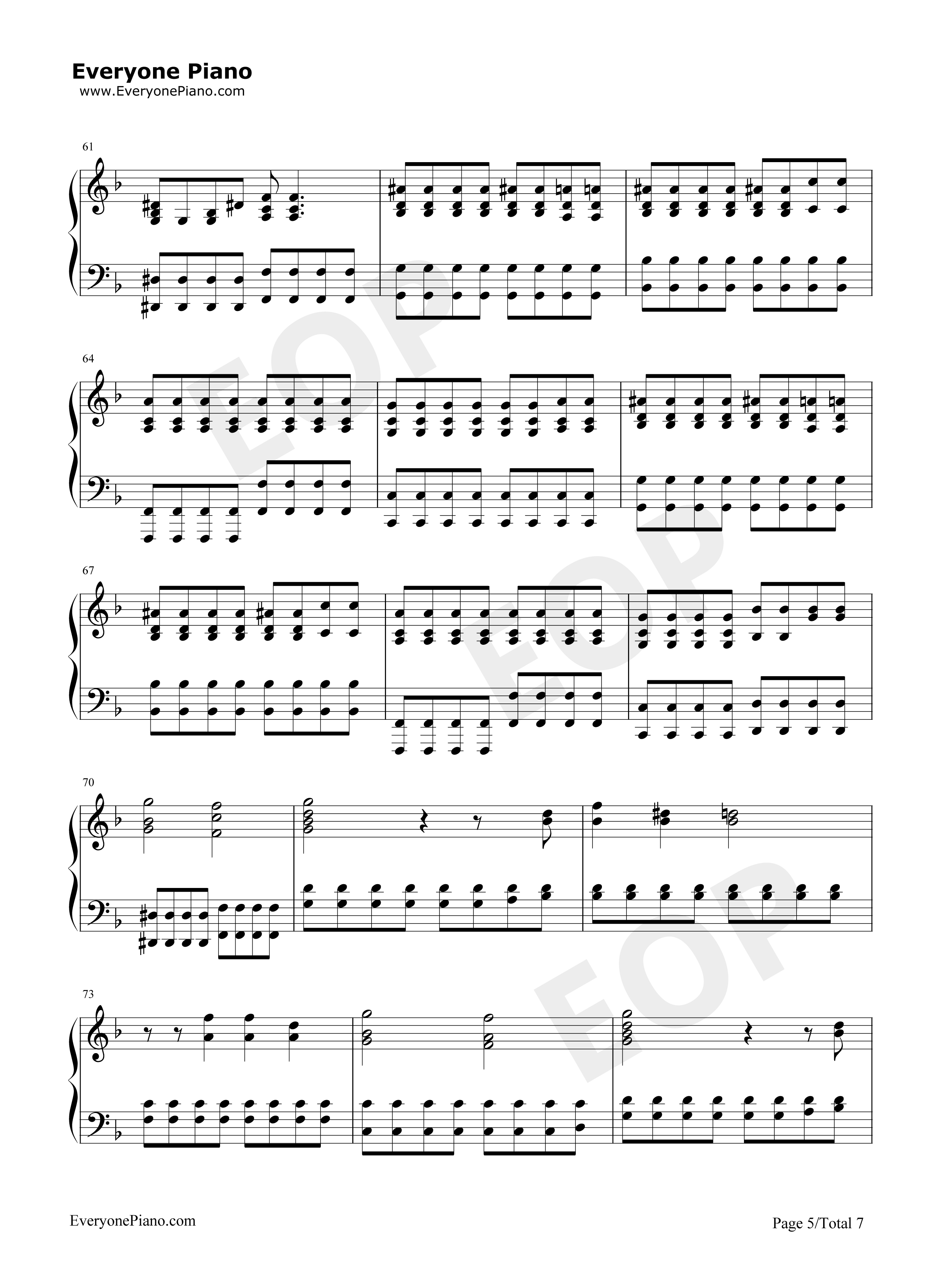 What_I've_Done钢琴谱_Linkin_Park