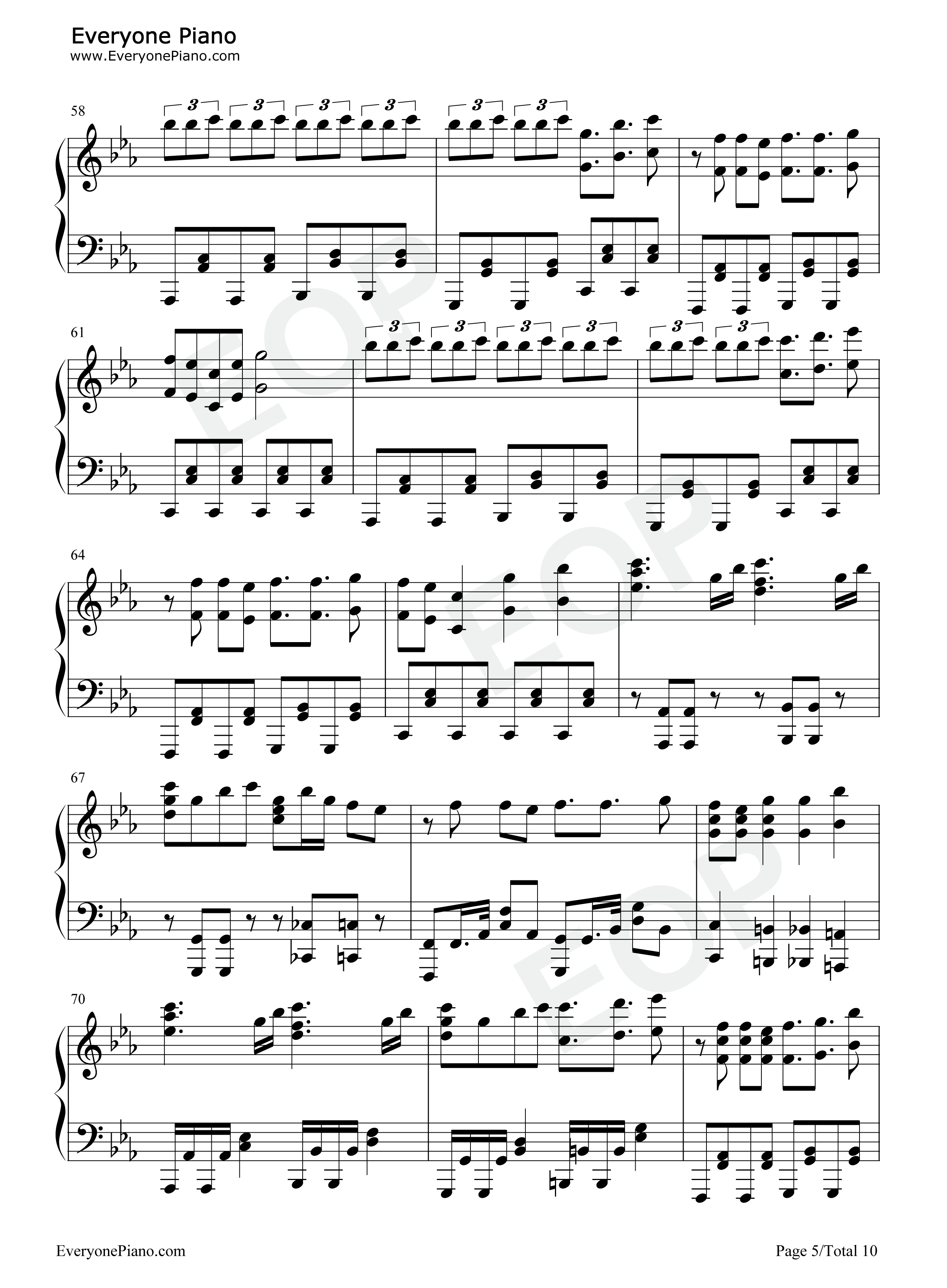 旋转吧!雪月花钢琴谱_歌组雪月花（原田瞳_茅野爱衣_小仓唯）