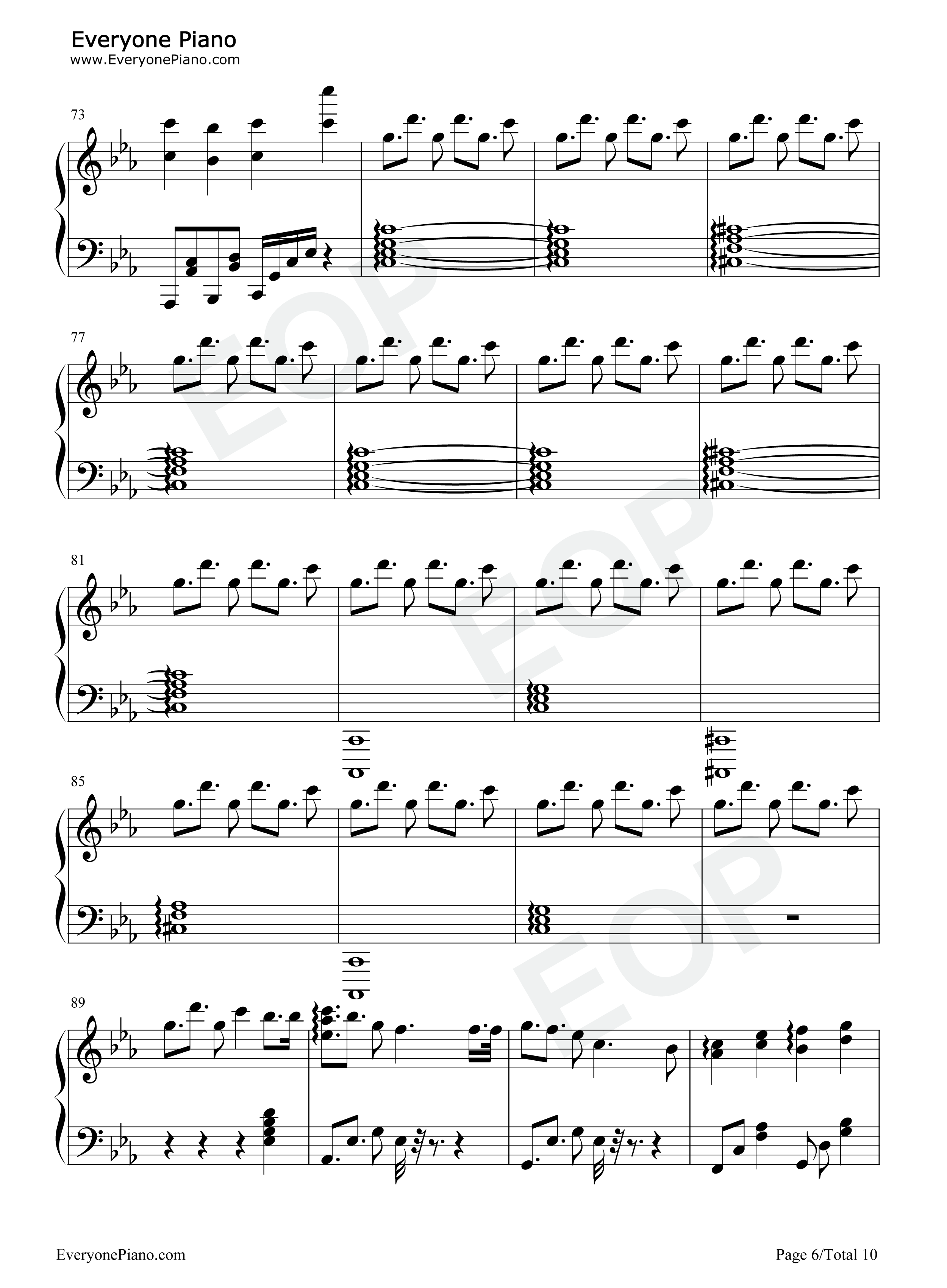 旋转吧!雪月花钢琴谱_歌组雪月花（原田瞳_茅野爱衣_小仓唯）