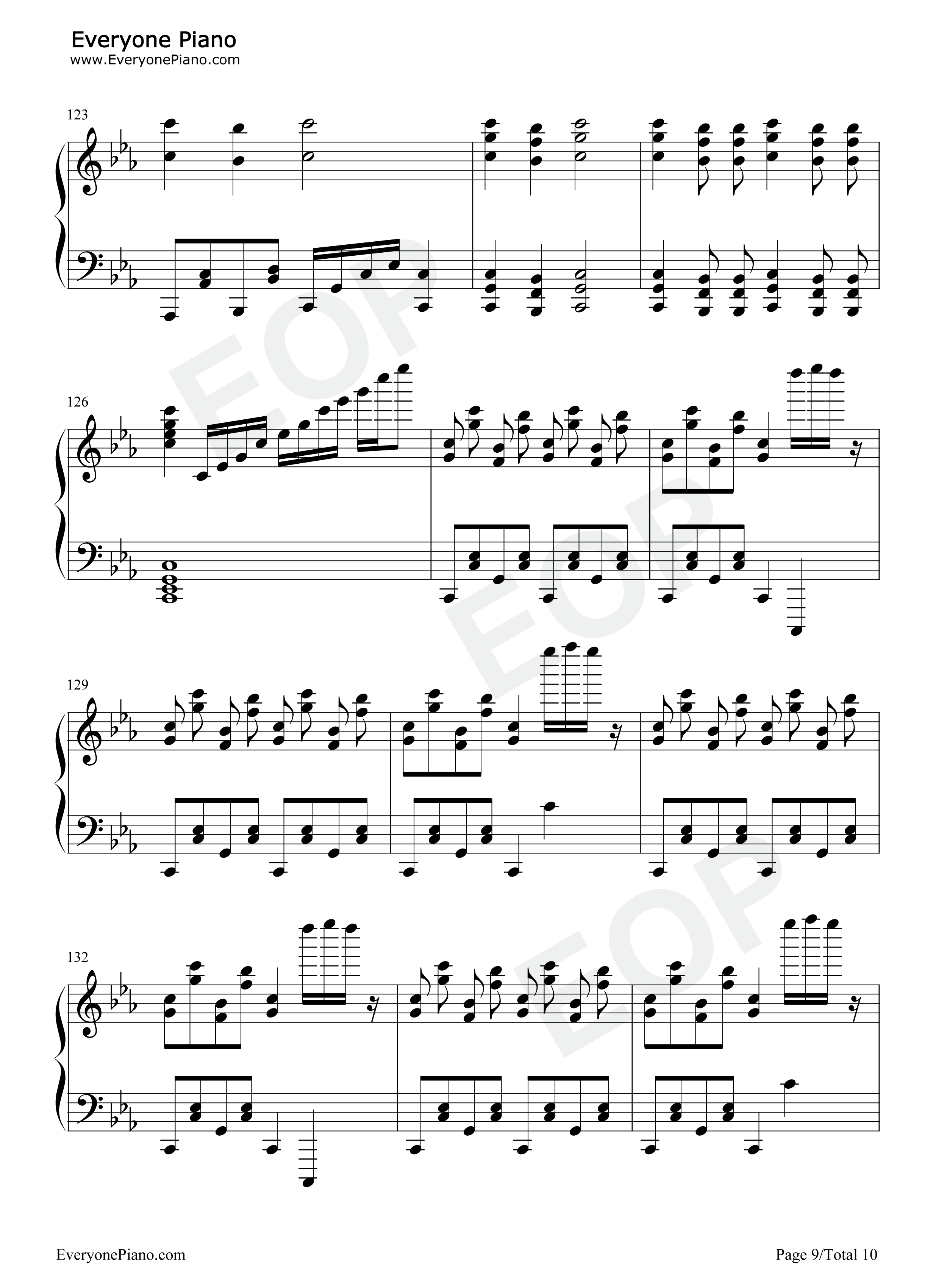 旋转吧!雪月花钢琴谱_歌组雪月花（原田瞳_茅野爱衣_小仓唯）