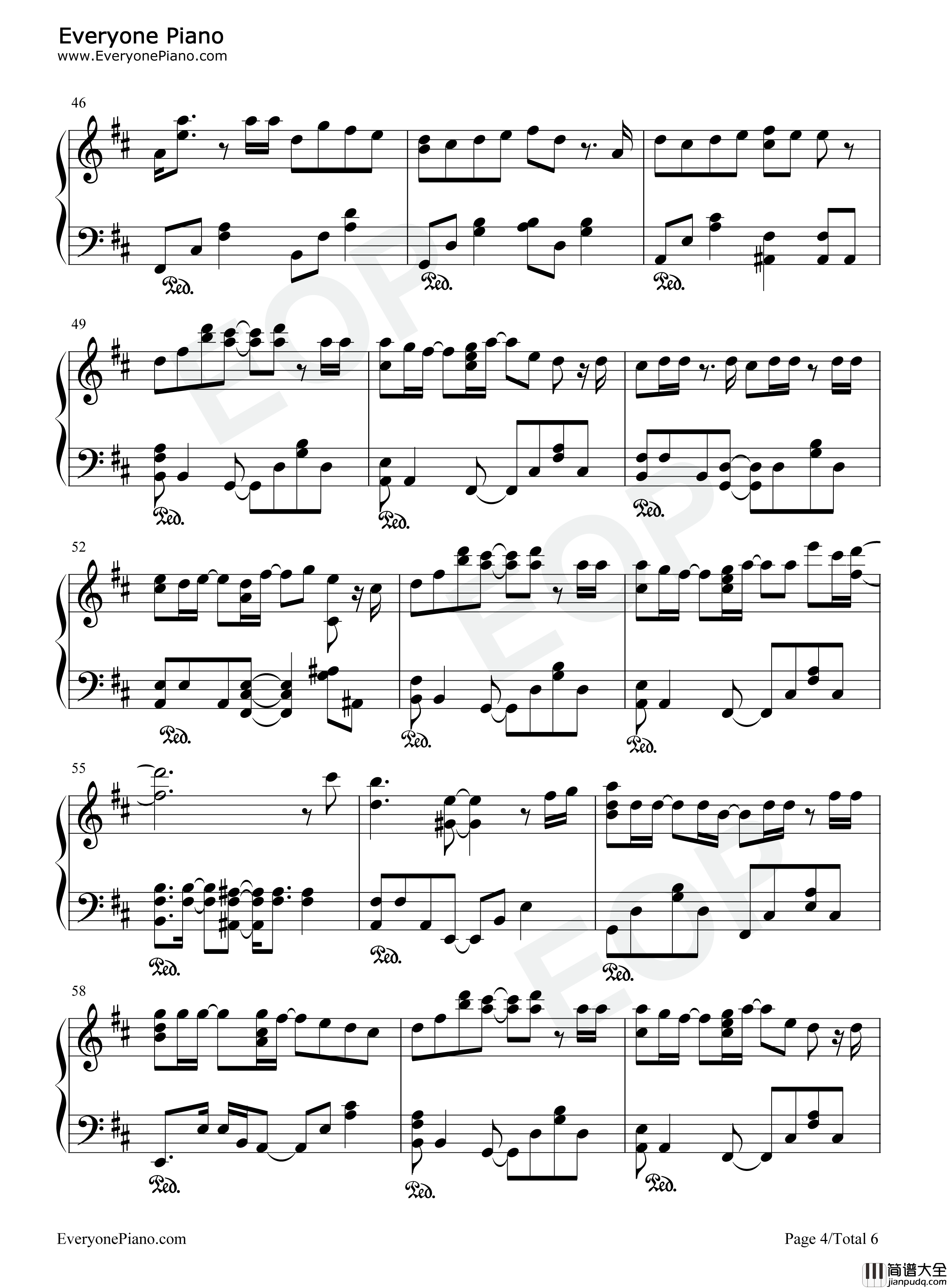 Heavenly_Days钢琴谱_新垣结衣