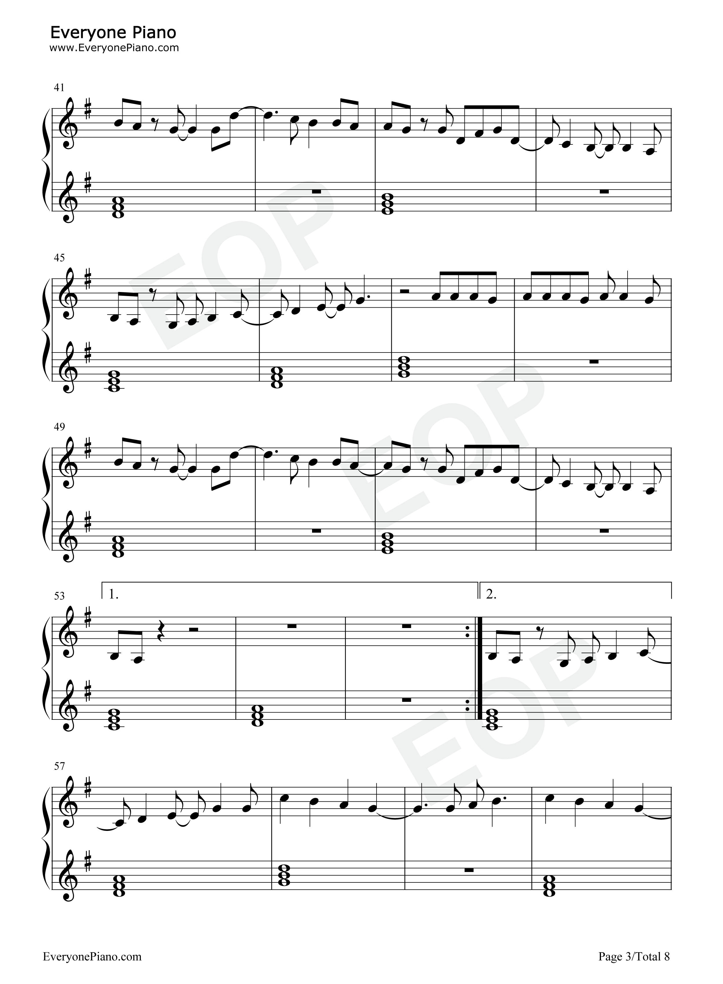 Shine_Days钢琴谱_Girls_Dead_Monster（LiSA）