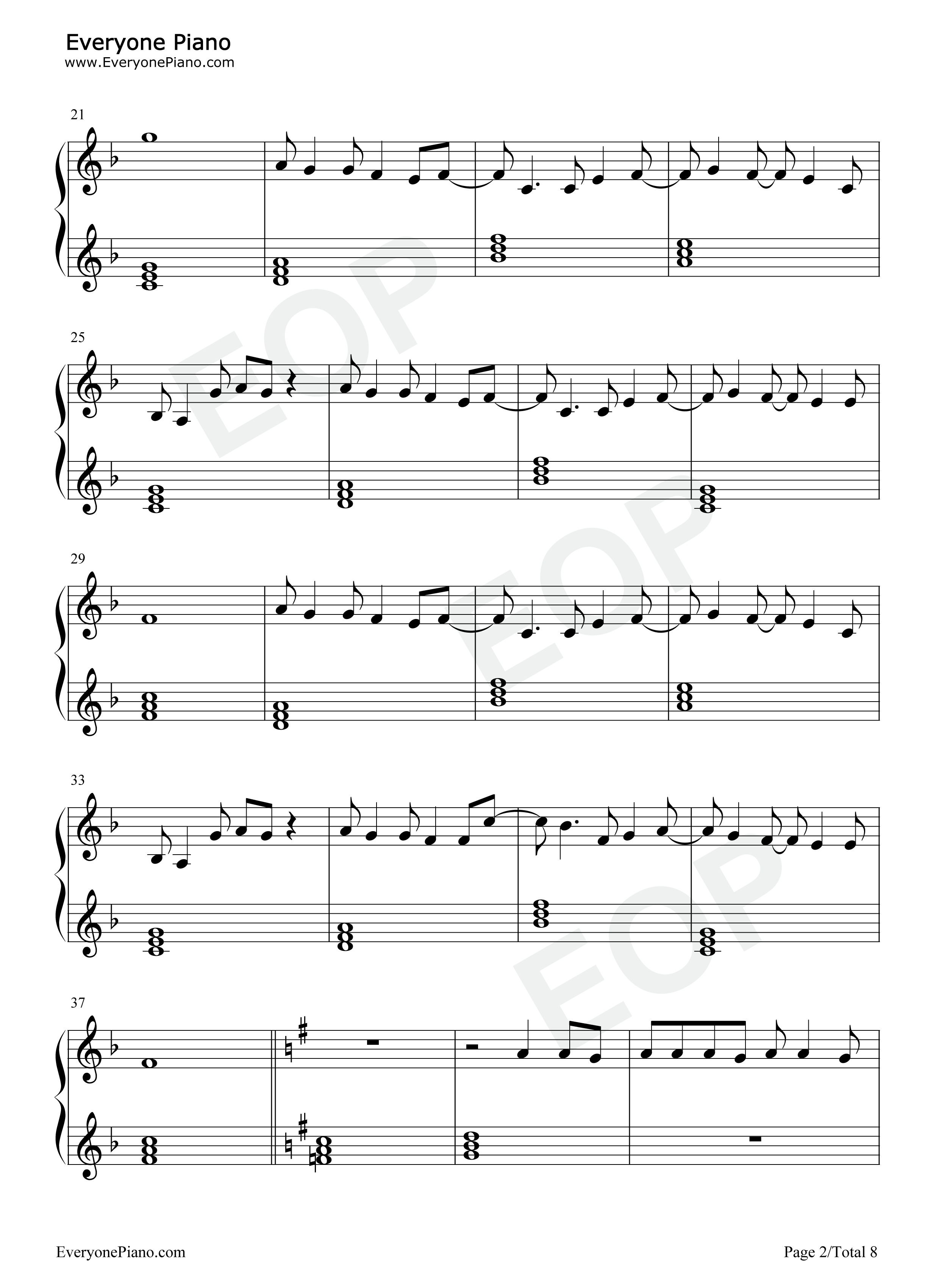 Shine_Days钢琴谱_Girls_Dead_Monster（LiSA）