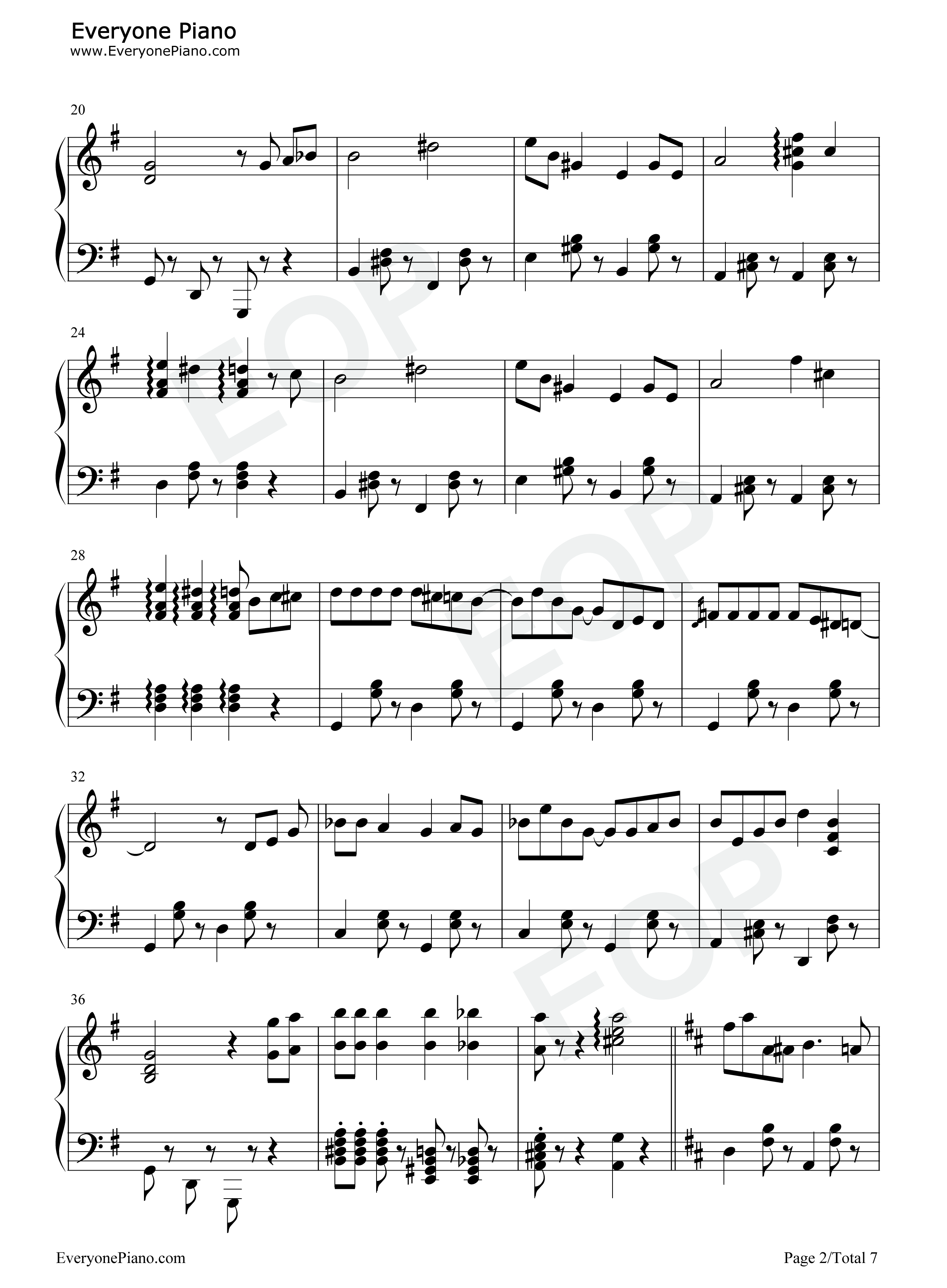 ちびうさ钢琴谱_有泽孝纪