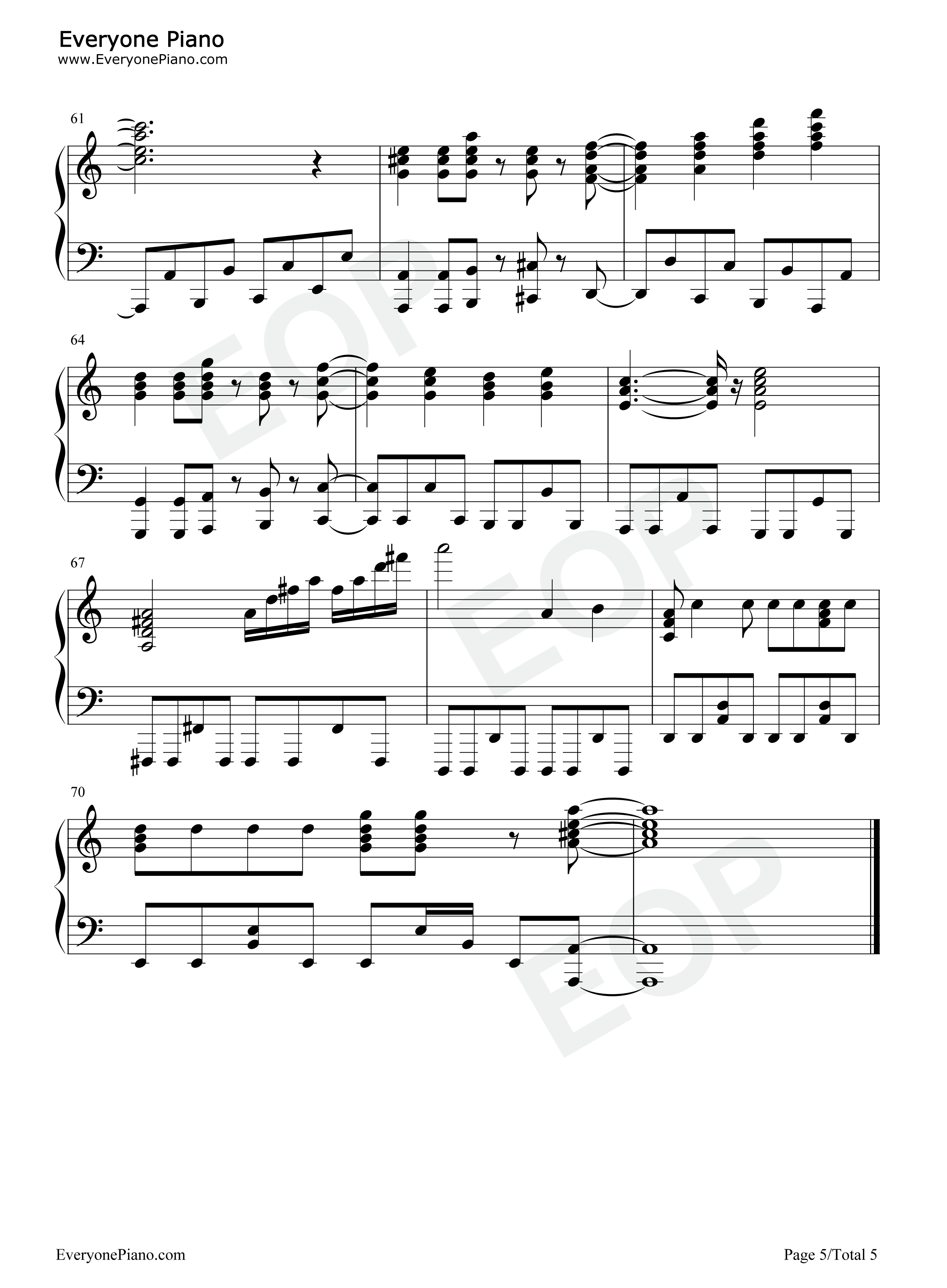 メリッサ钢琴谱_ポルノグラフィティ__色情涂鸦