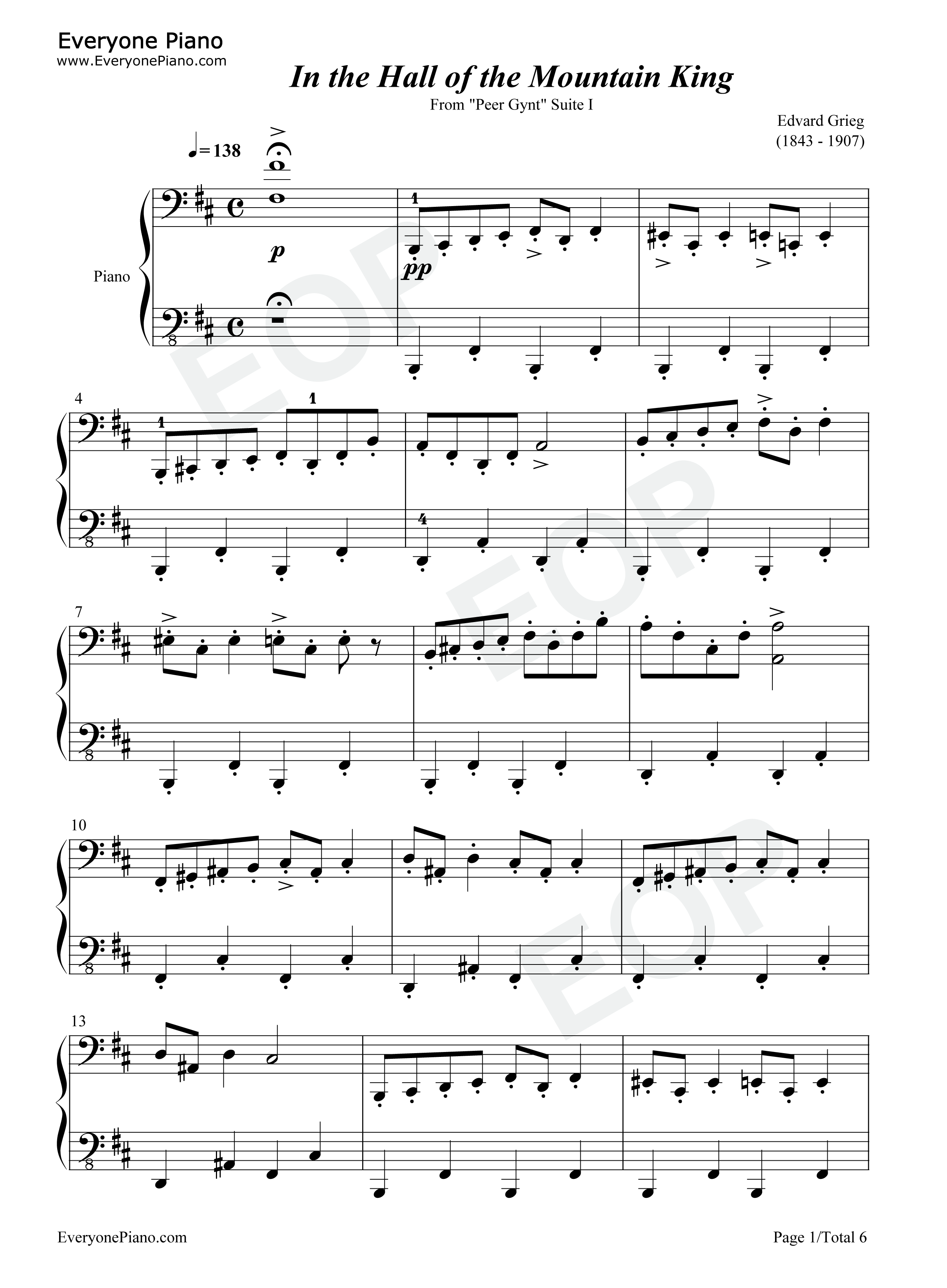 In_the_Hall_of_the_Mountain_King钢琴谱_Edvard_Grieg