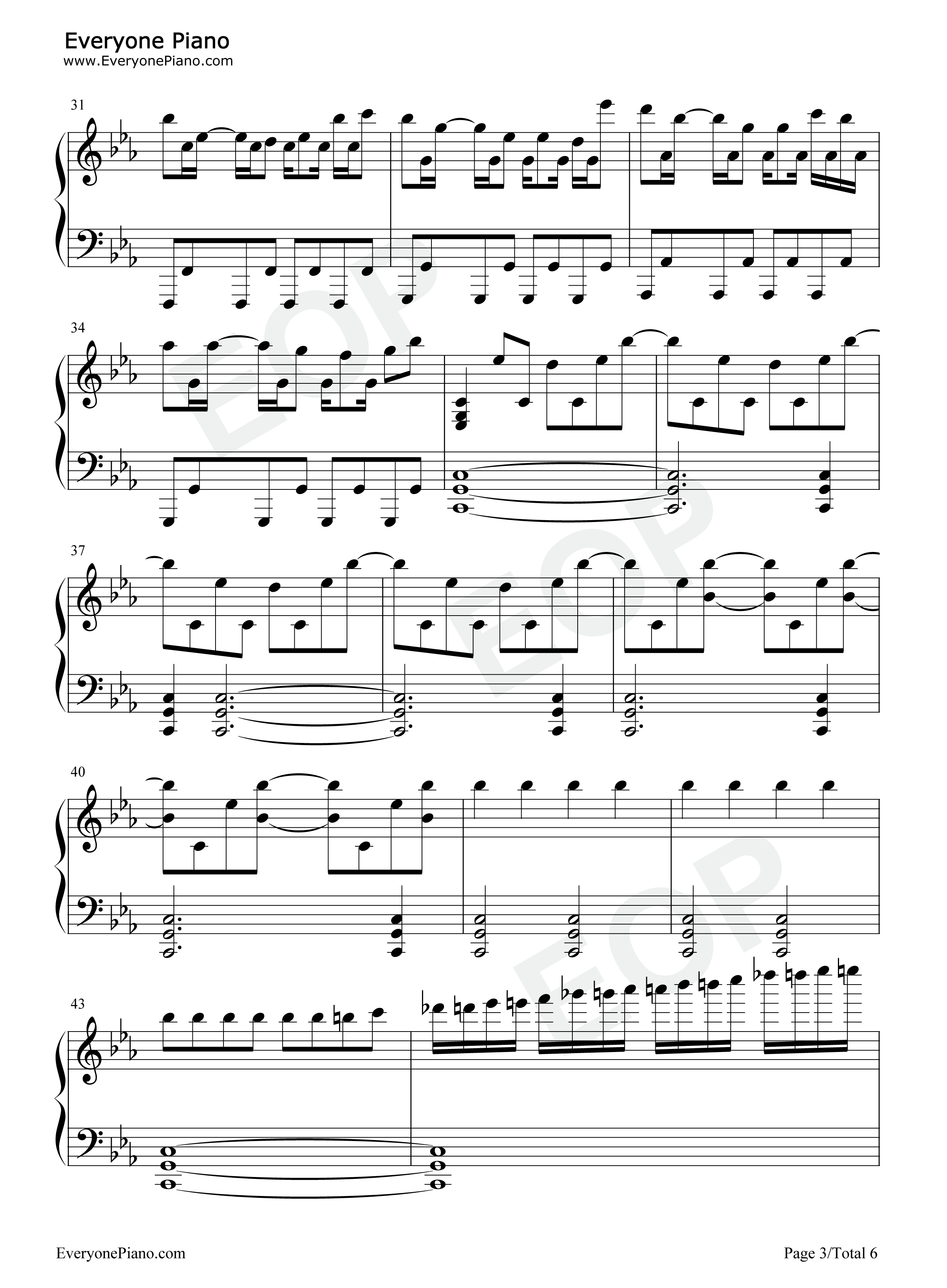 Evans钢琴谱_西村宜隆（DJ_YOSHITAKA）