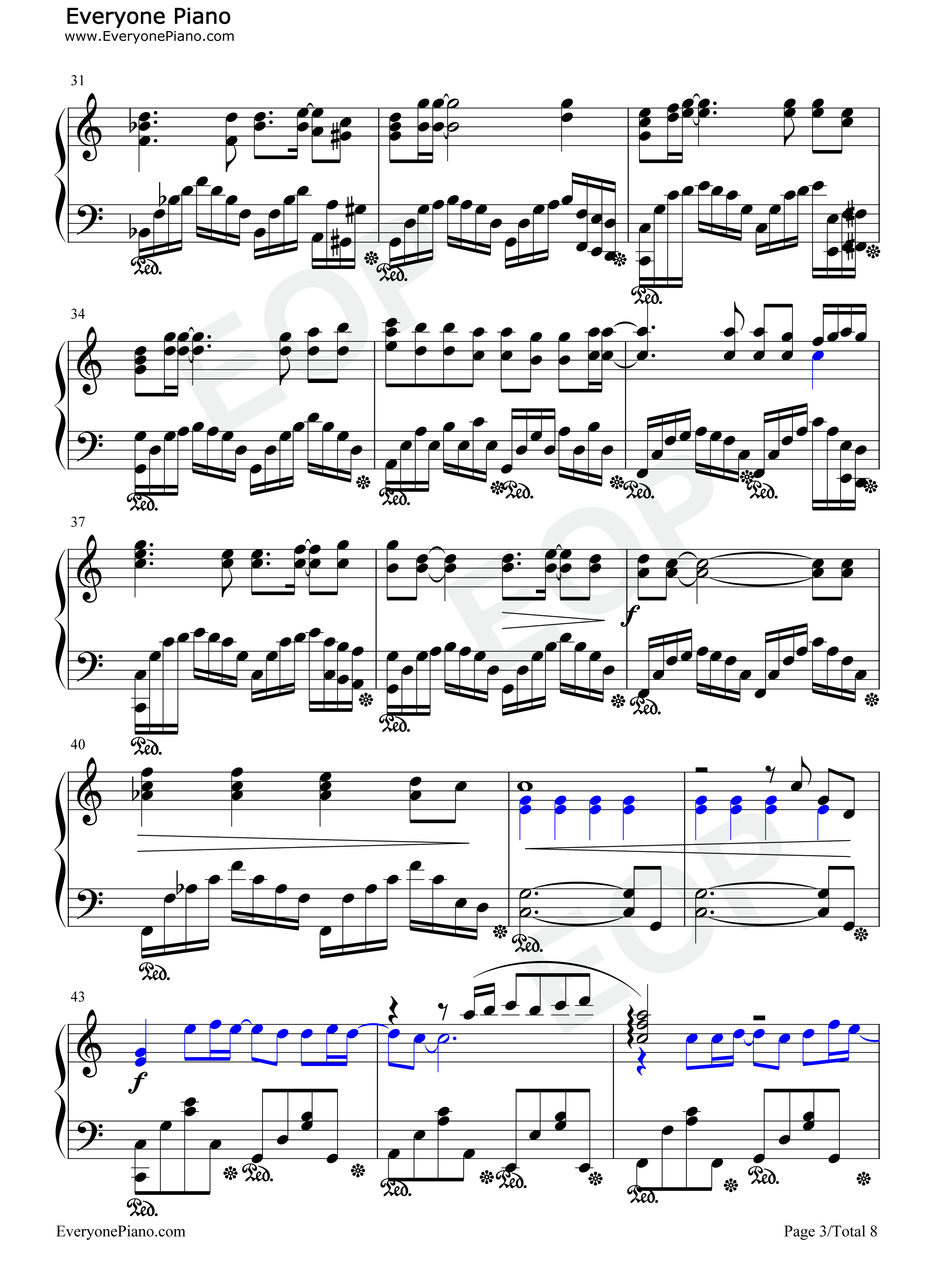 忘れ咲き钢琴谱_GARNET_CROW