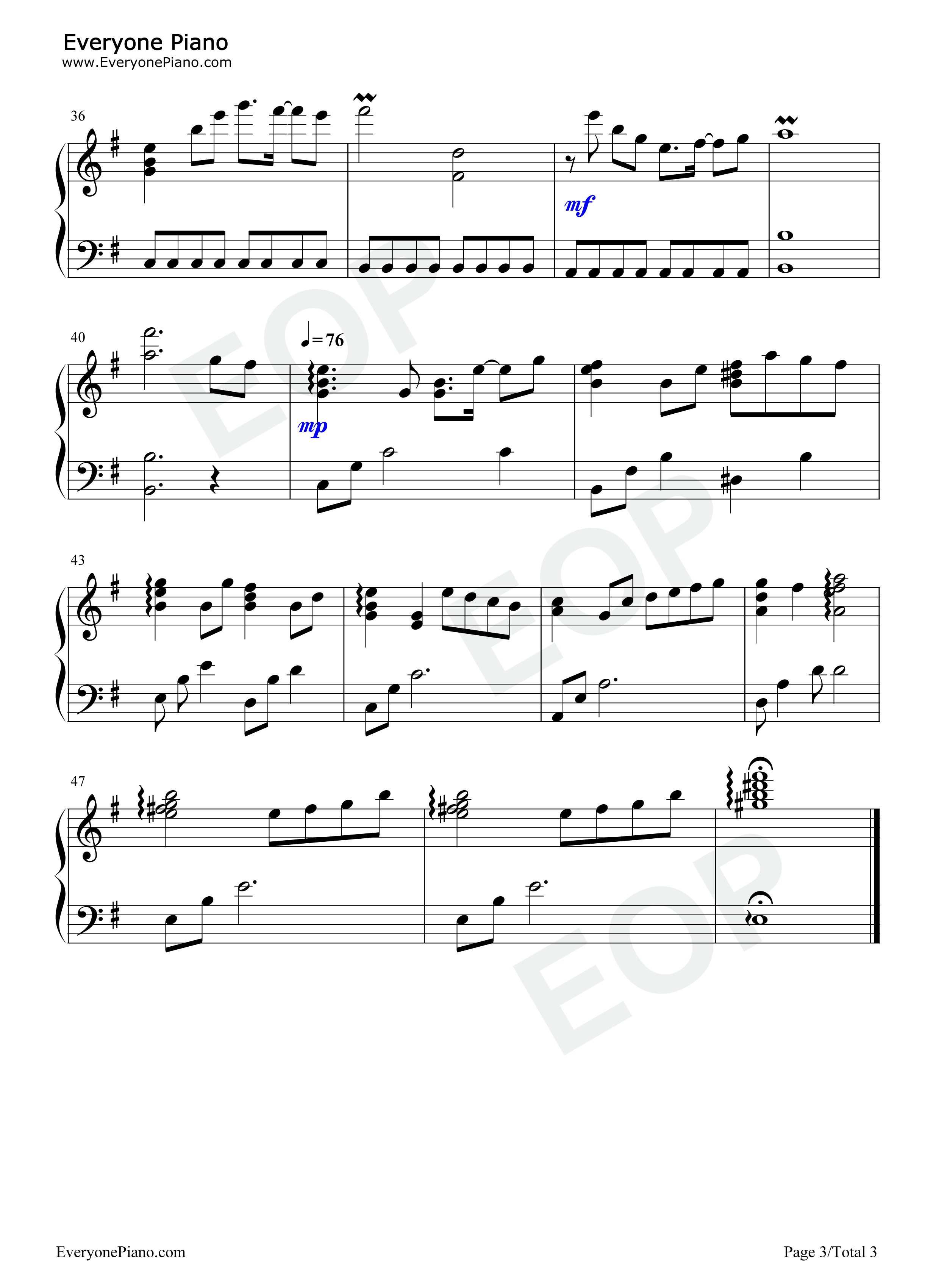 Best_Years_in_Our_Lives钢琴谱_梶浦由记