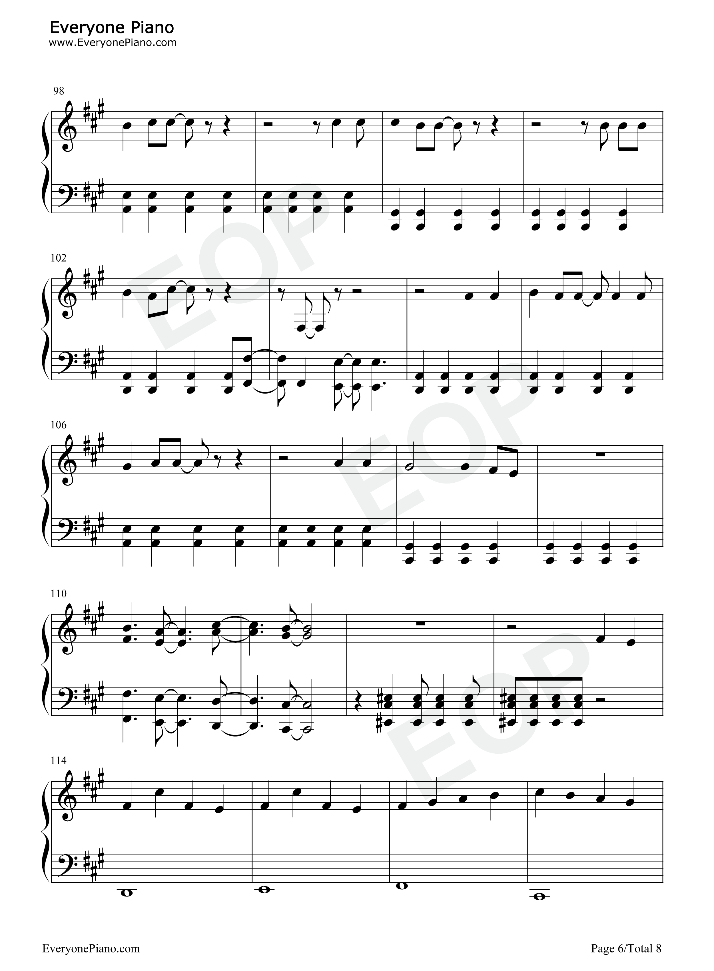 瞬間センチメンタル钢琴谱_SCANDAL