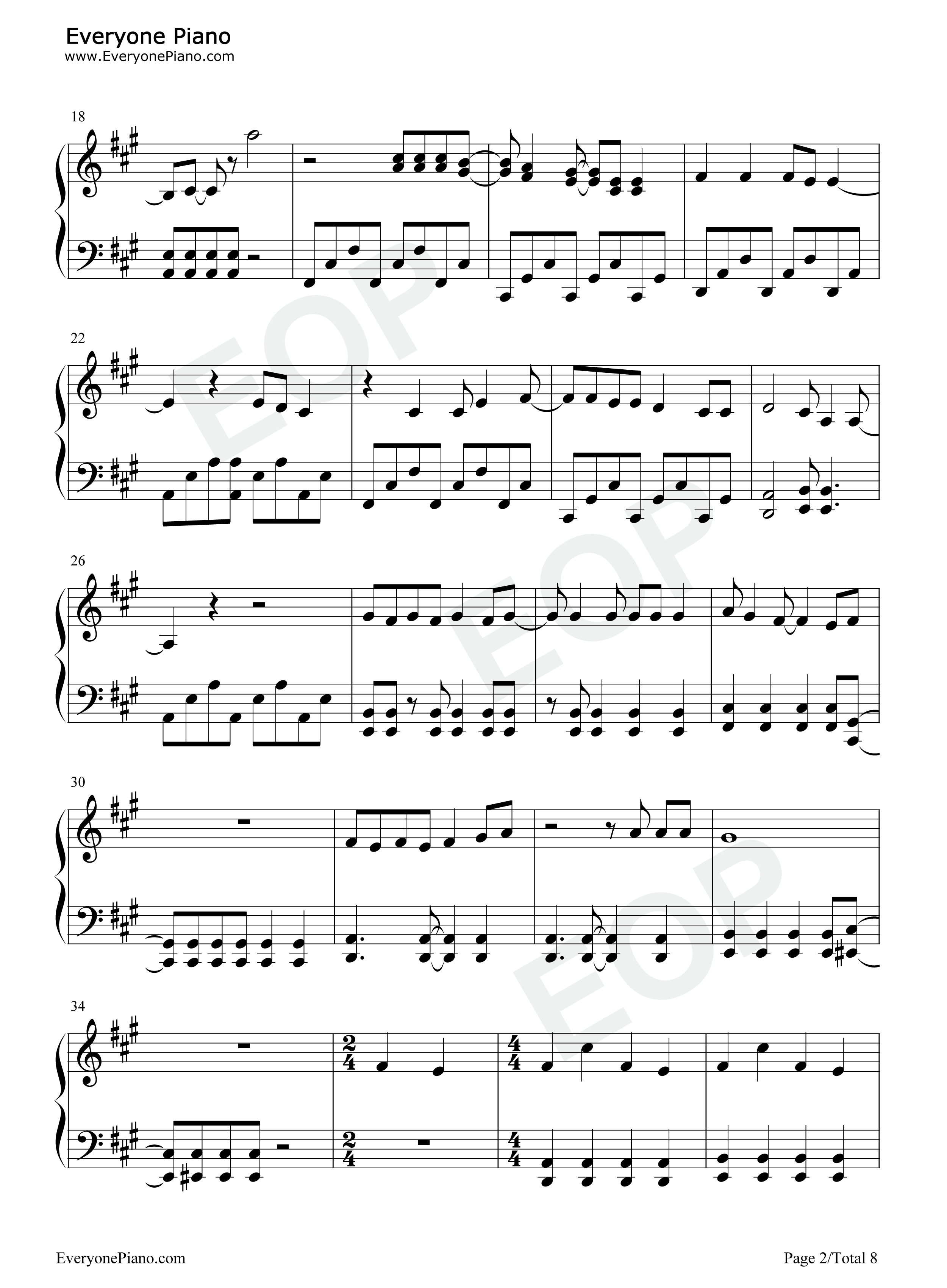 瞬間センチメンタル钢琴谱_SCANDAL