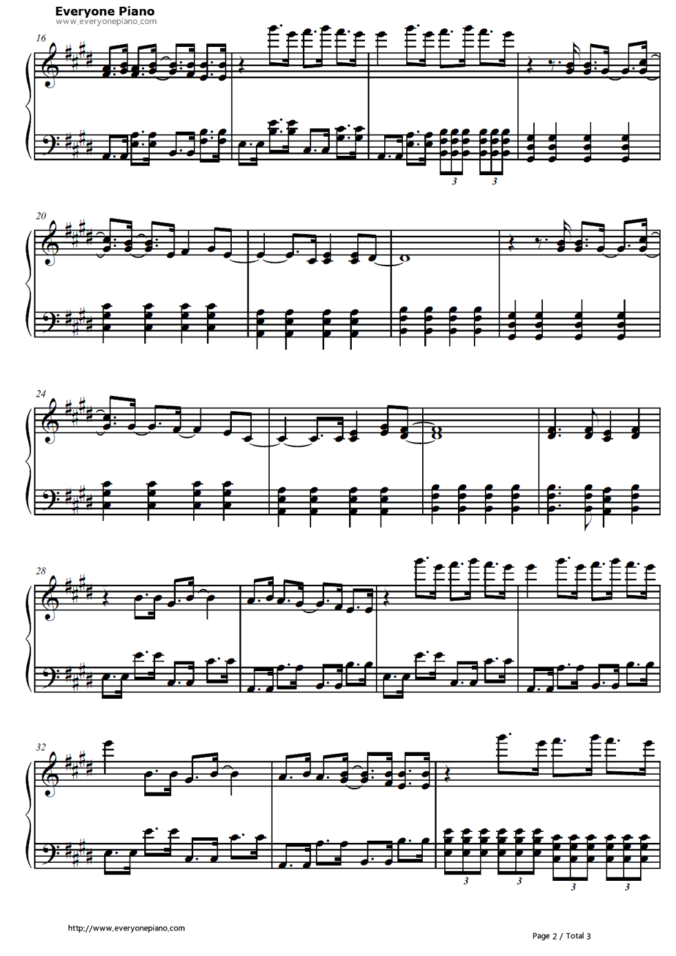 Mr._Raindrop钢琴谱_Amplified