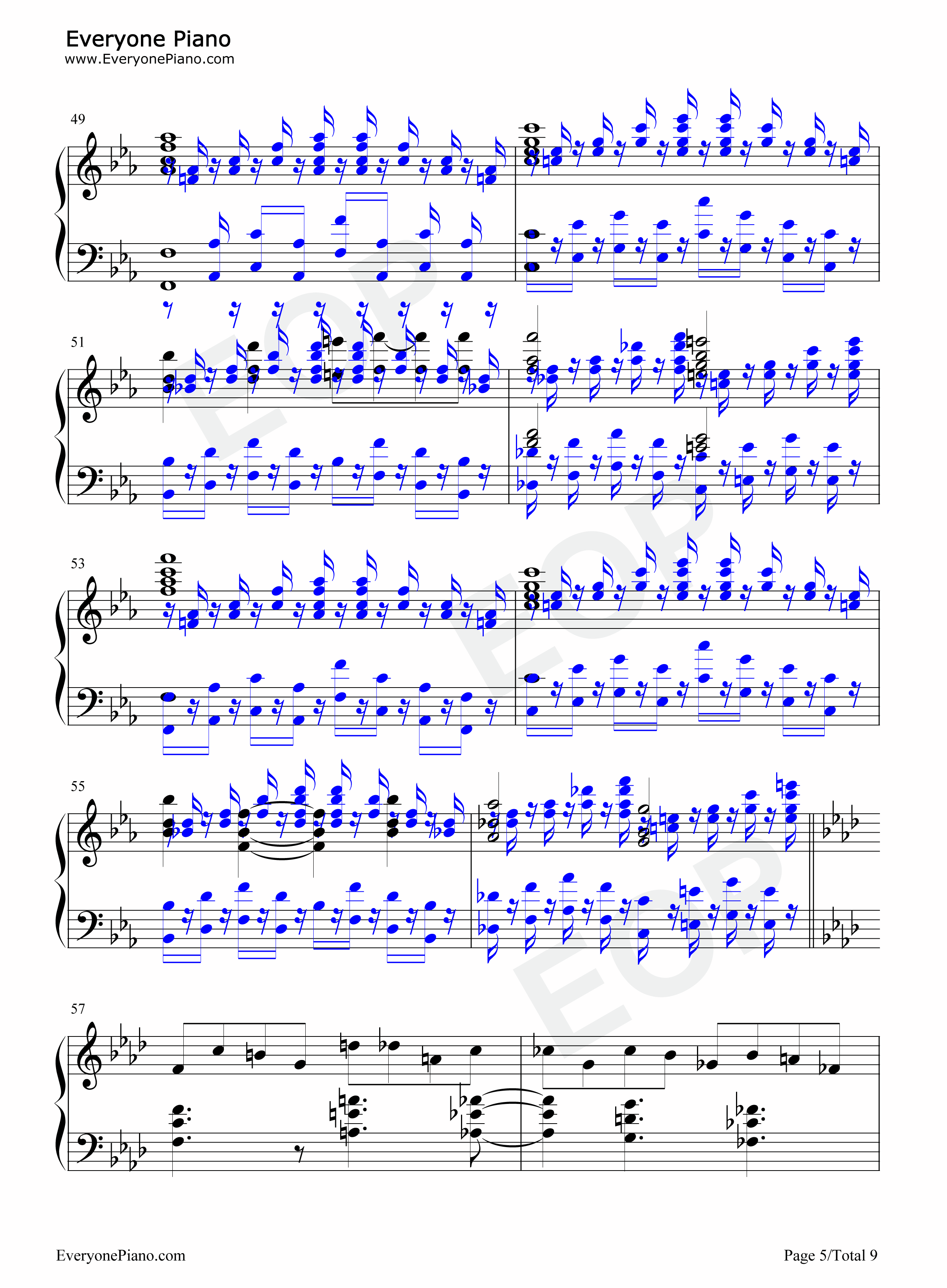霊知の太阳信仰～Nuclear_Fusion钢琴谱_东方project