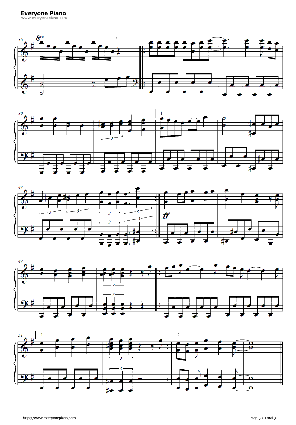 Paradise_Lost钢琴谱_茅原实里