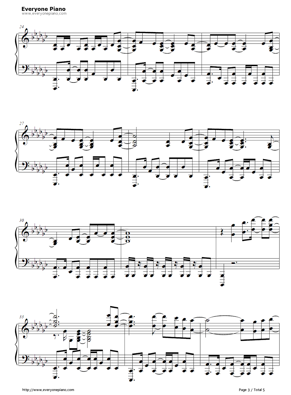 Before_my_body_is_dry钢琴谱_小林未郁